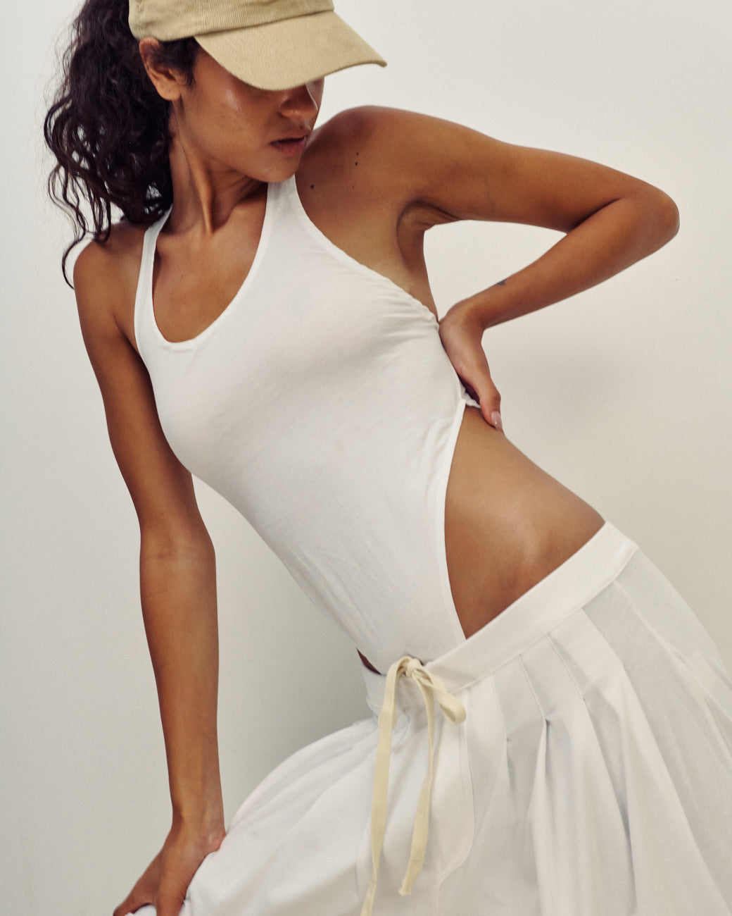 DEVON WHITE BODYSUIT