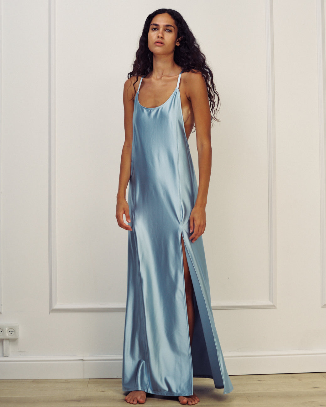 LANZA DRESS LIGHT BLUE