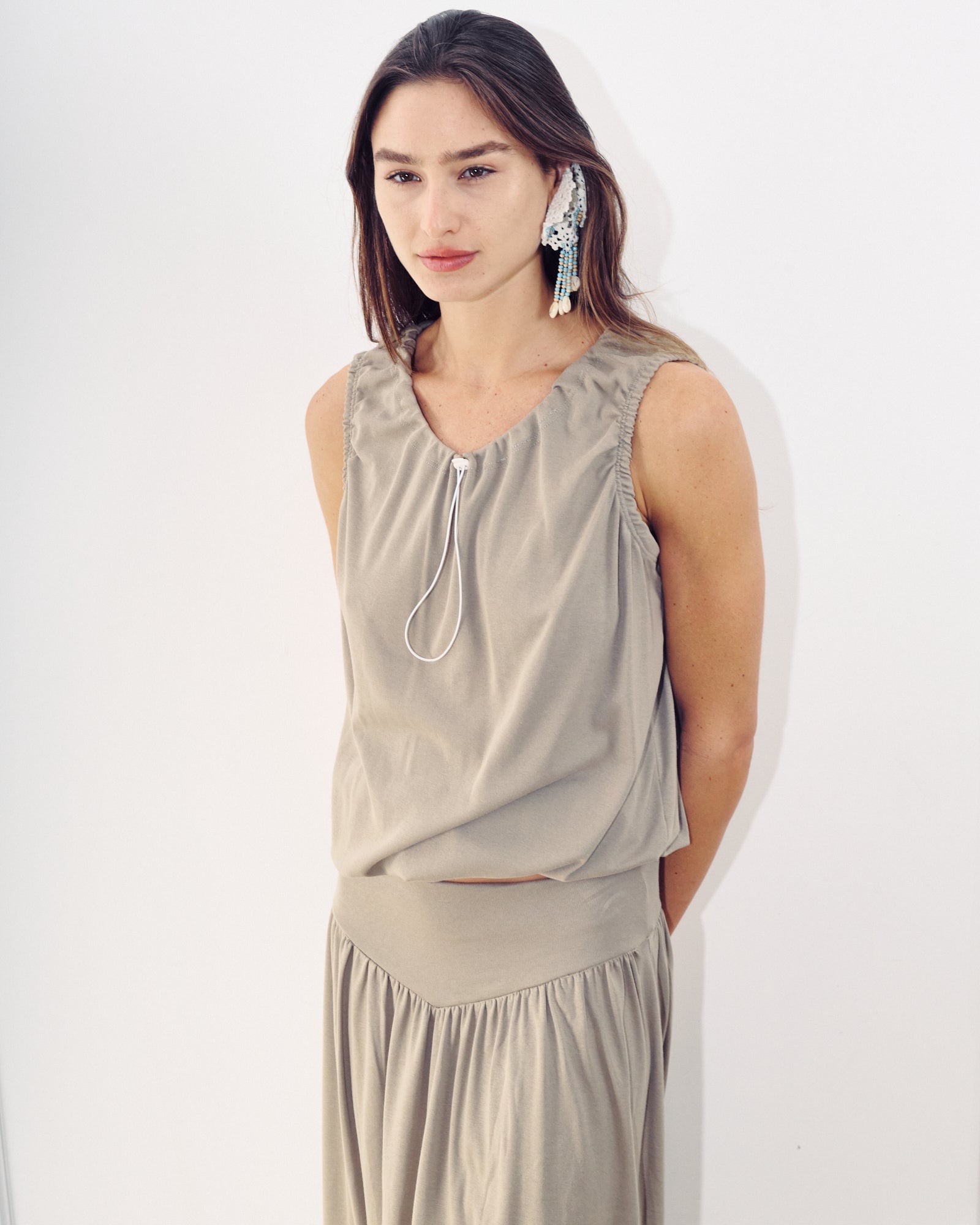 EMMA TOP TAUPE