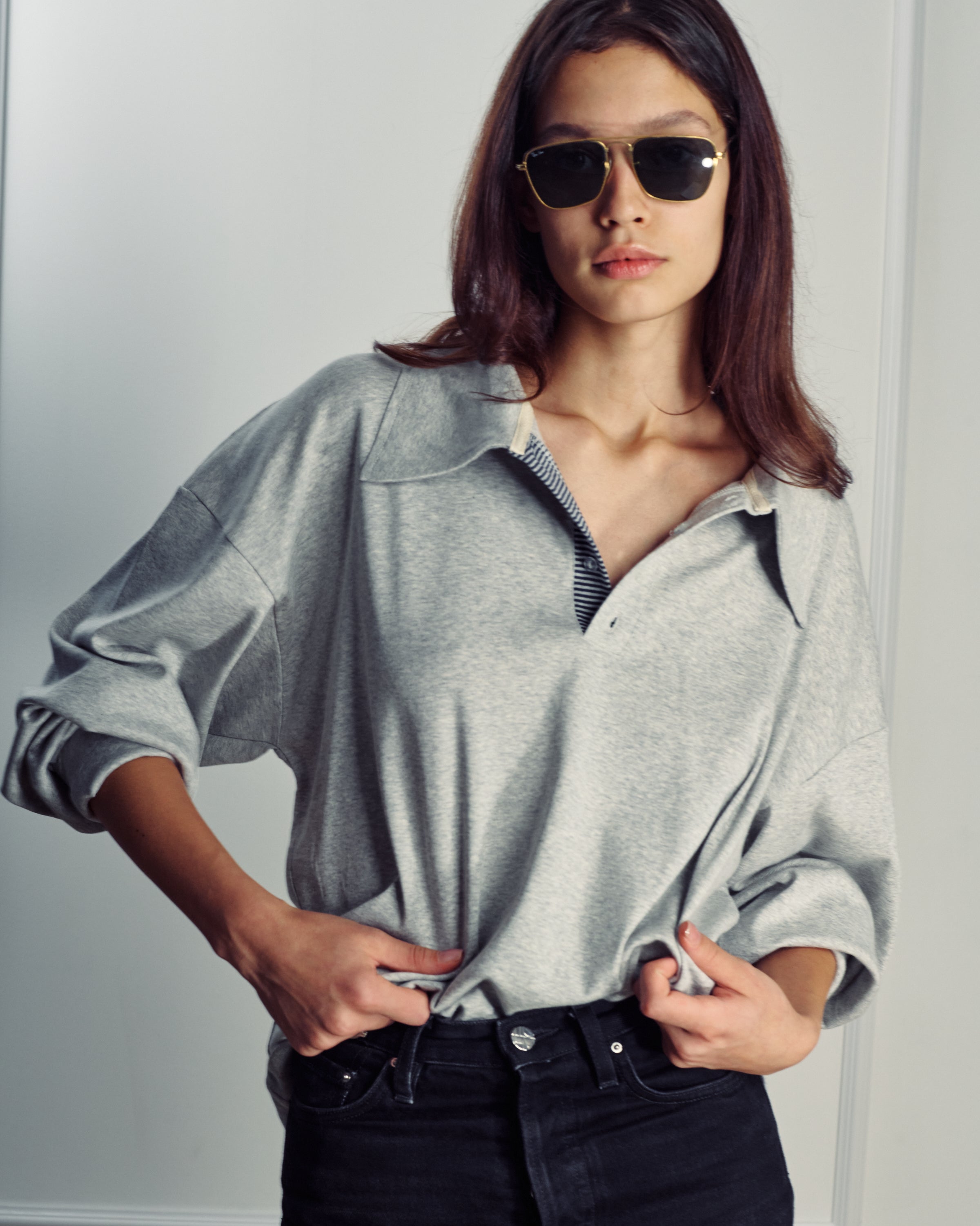 TAMAR POLO CLOUD GREY