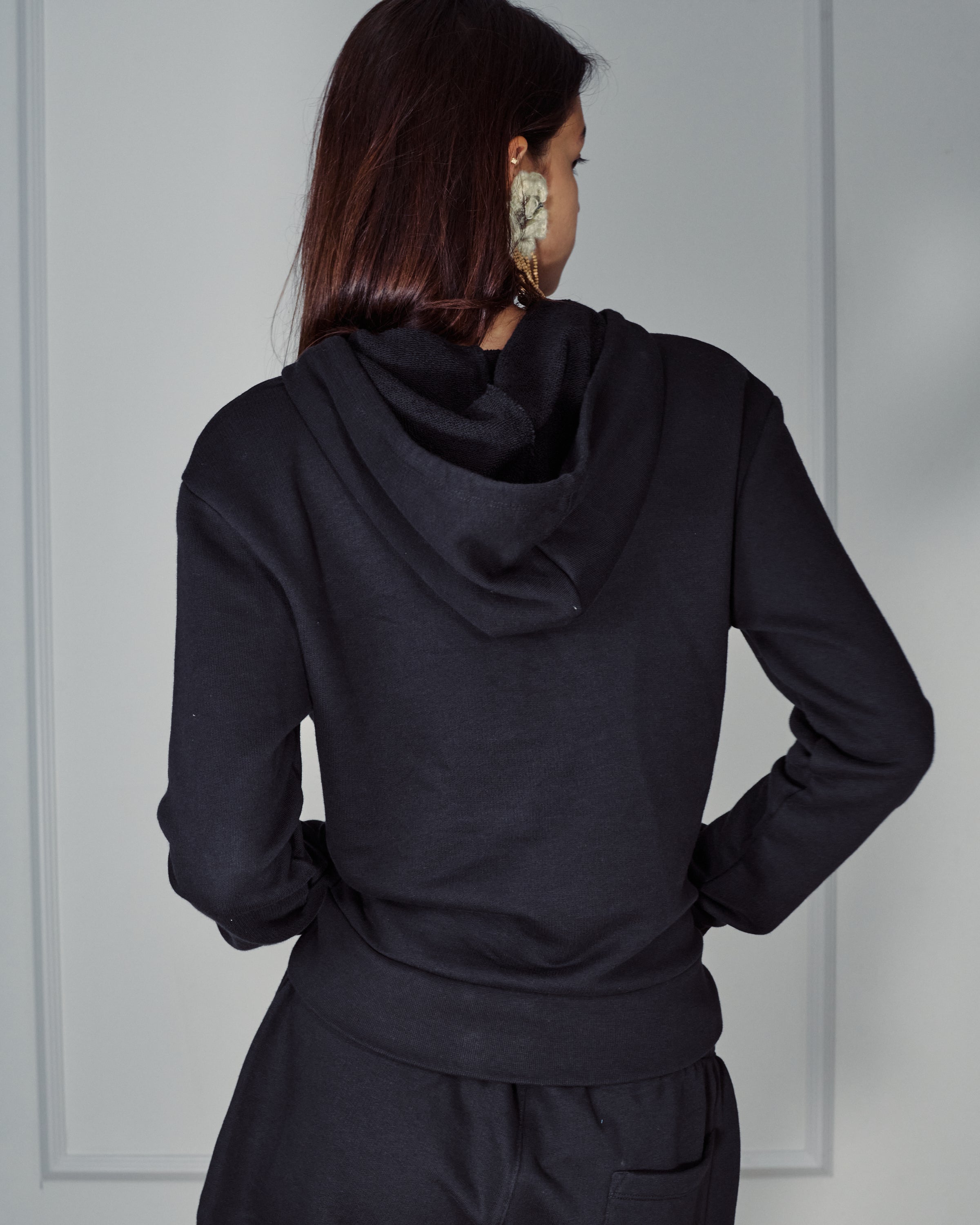 OTTO EASY BLACK HOODIE