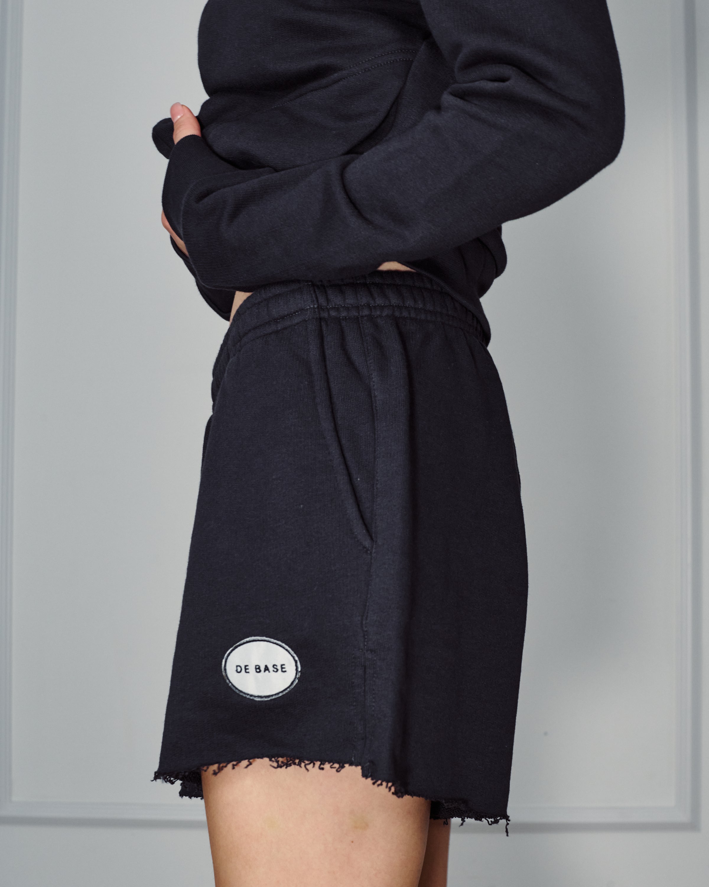 CARLOS EASY BLACK SHORTS