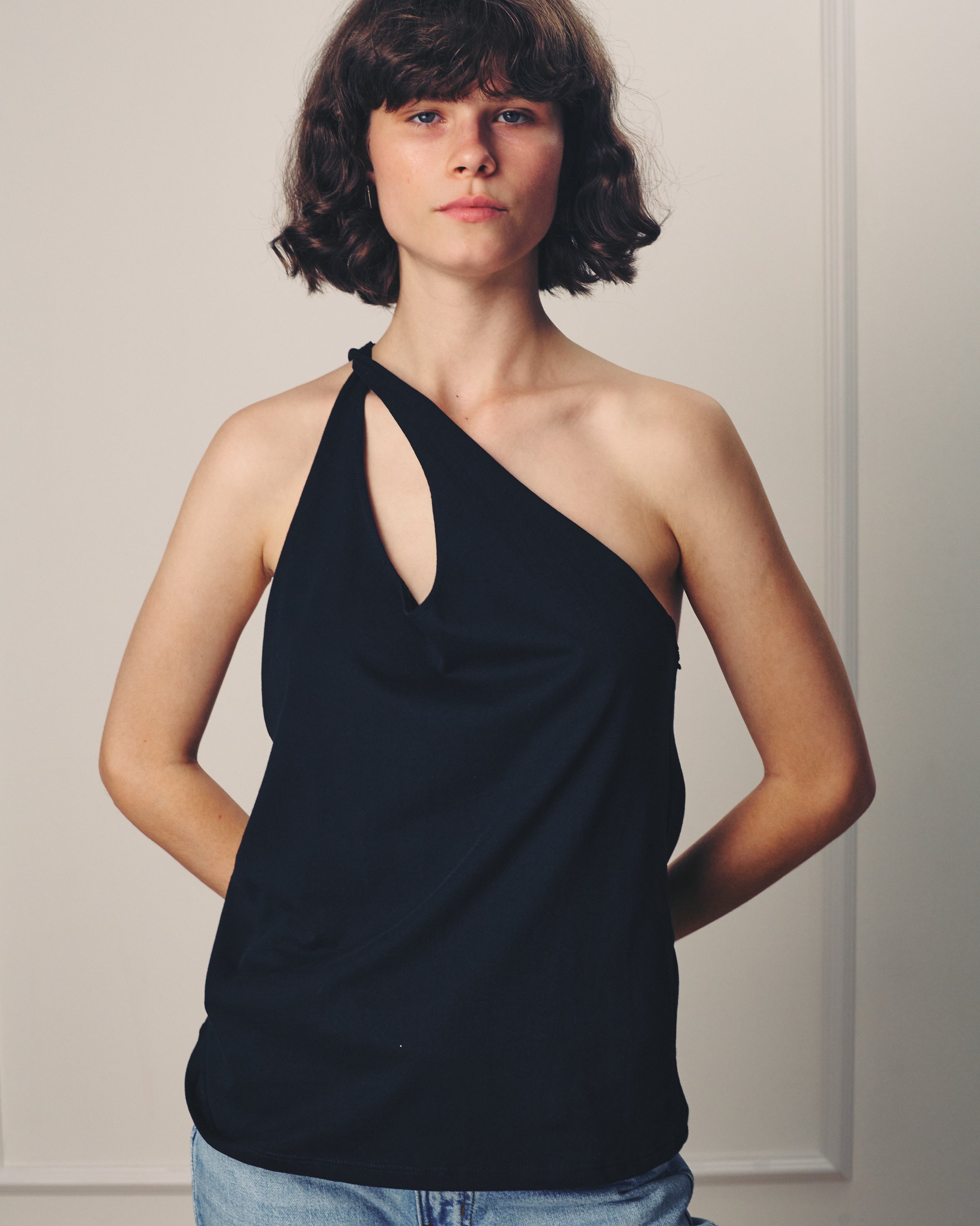 ELENORE TANK EASY BLACK