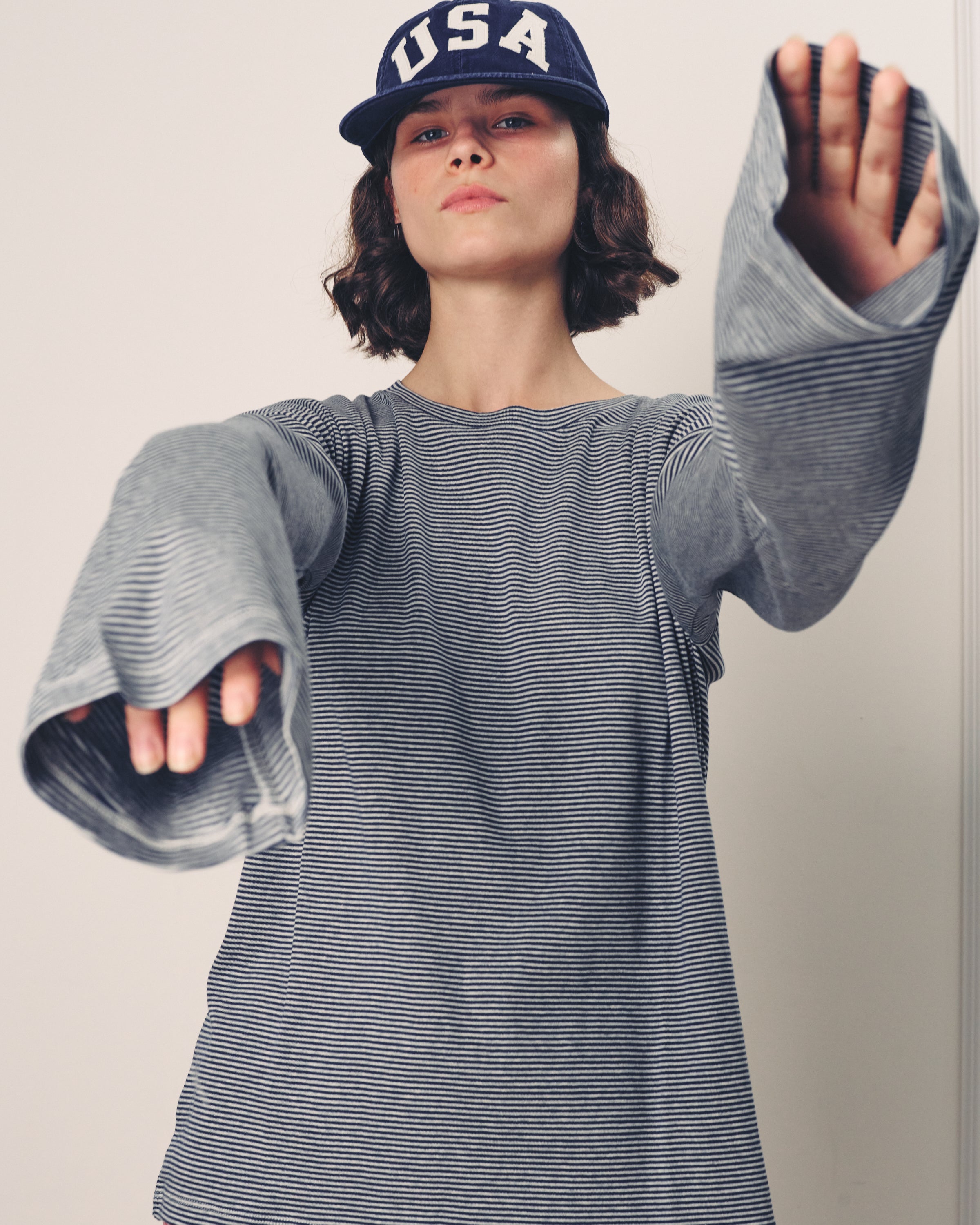 SHILA BLUE STRIPES SHIRT