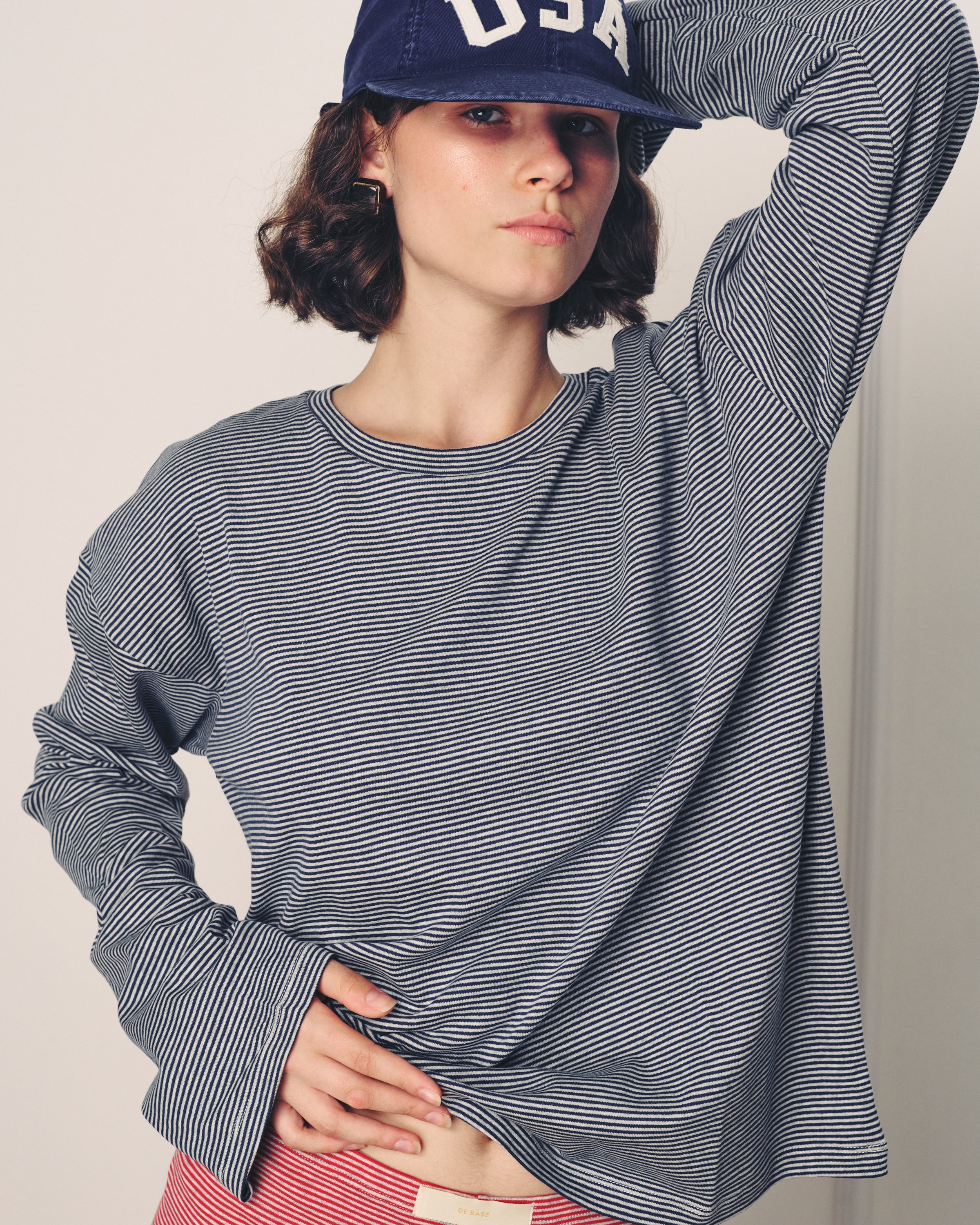 SHILA BLUE STRIPES SHIRT