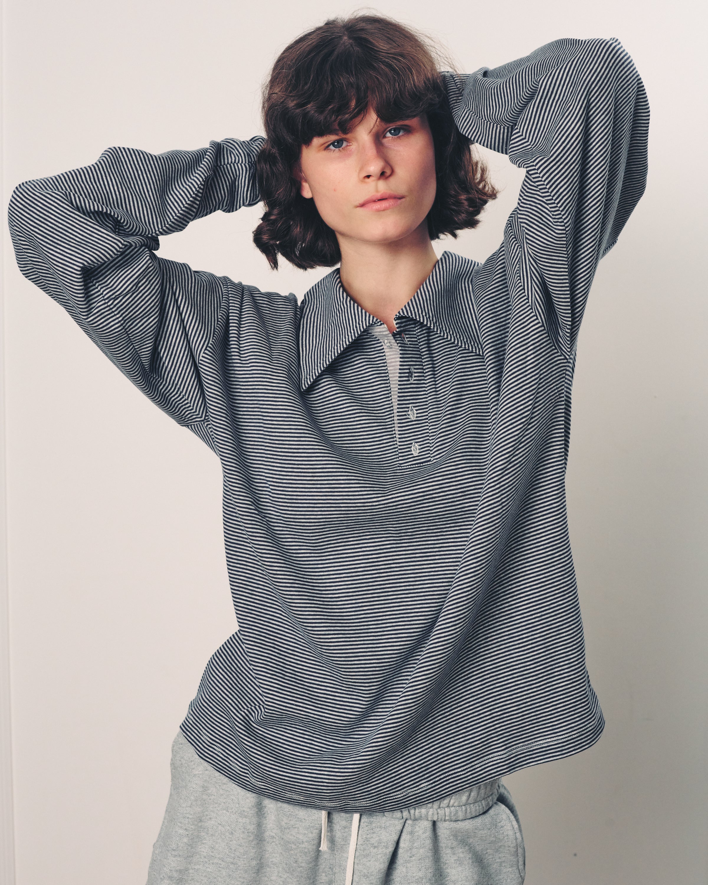 TAMAR POLO BLUE STRIPES