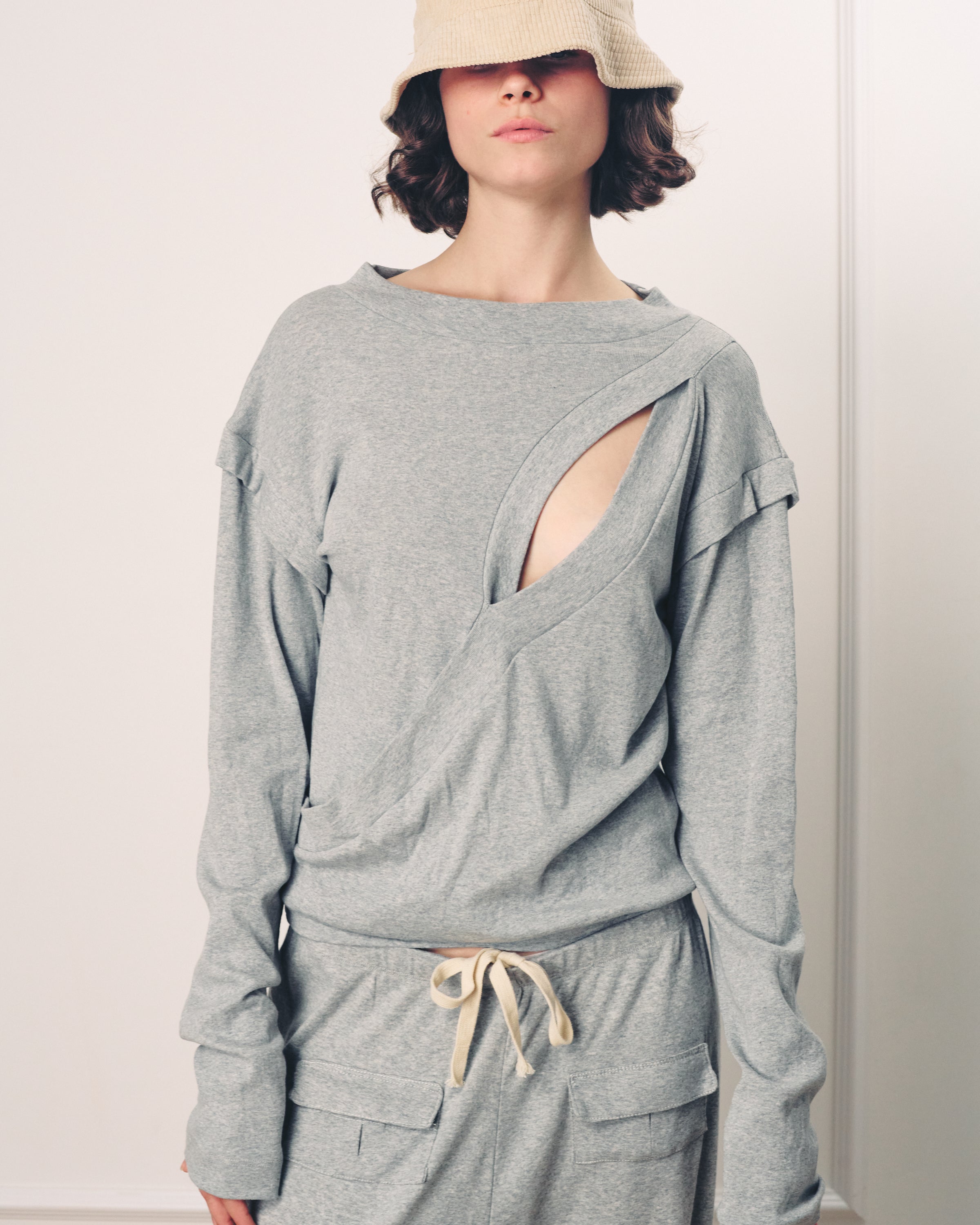 ISABEL AMERICAN GREY TOP