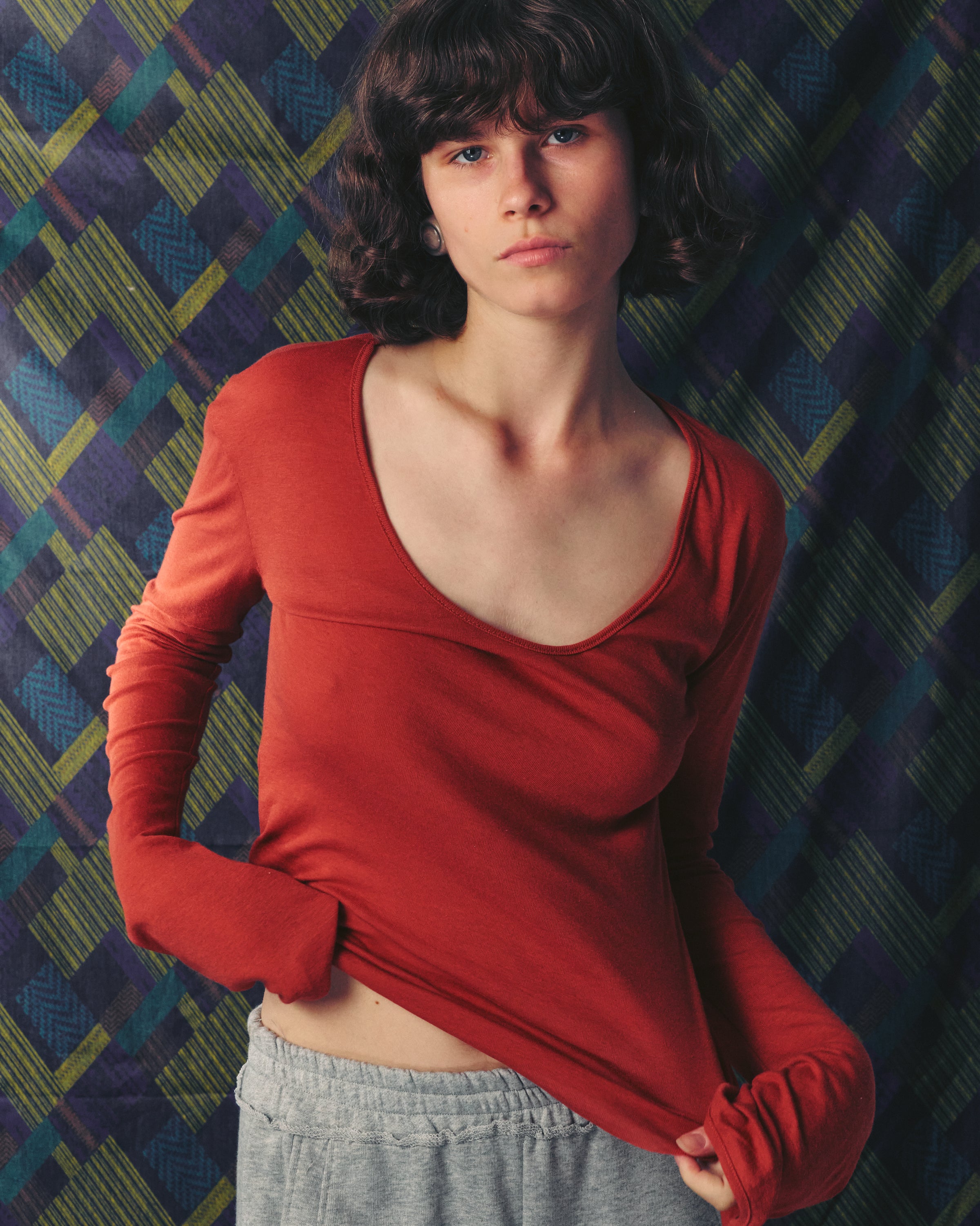 RAIN SHIRT DESERT RED