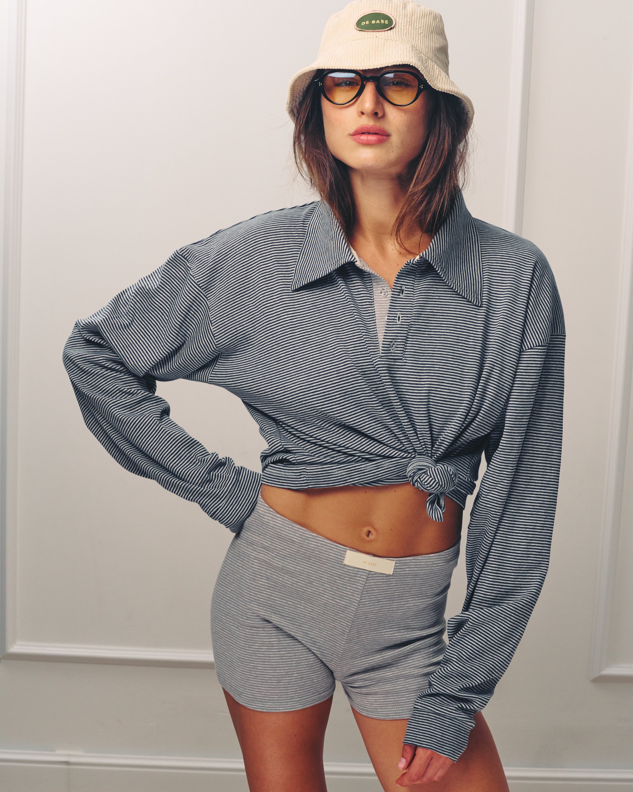 TAMAR POLO BLUE STRIPES