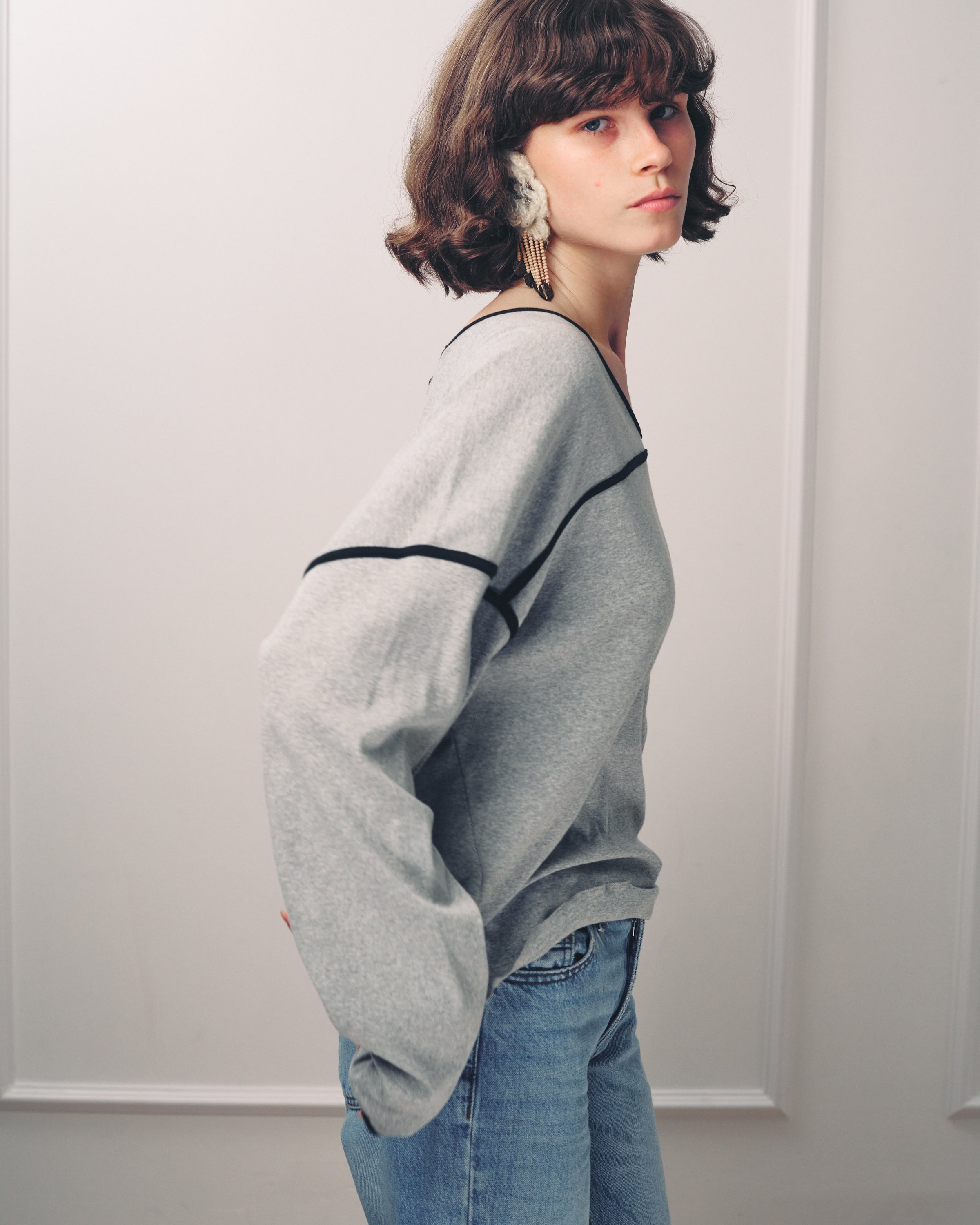 LUCKY SHIRT AMERICAN GREY