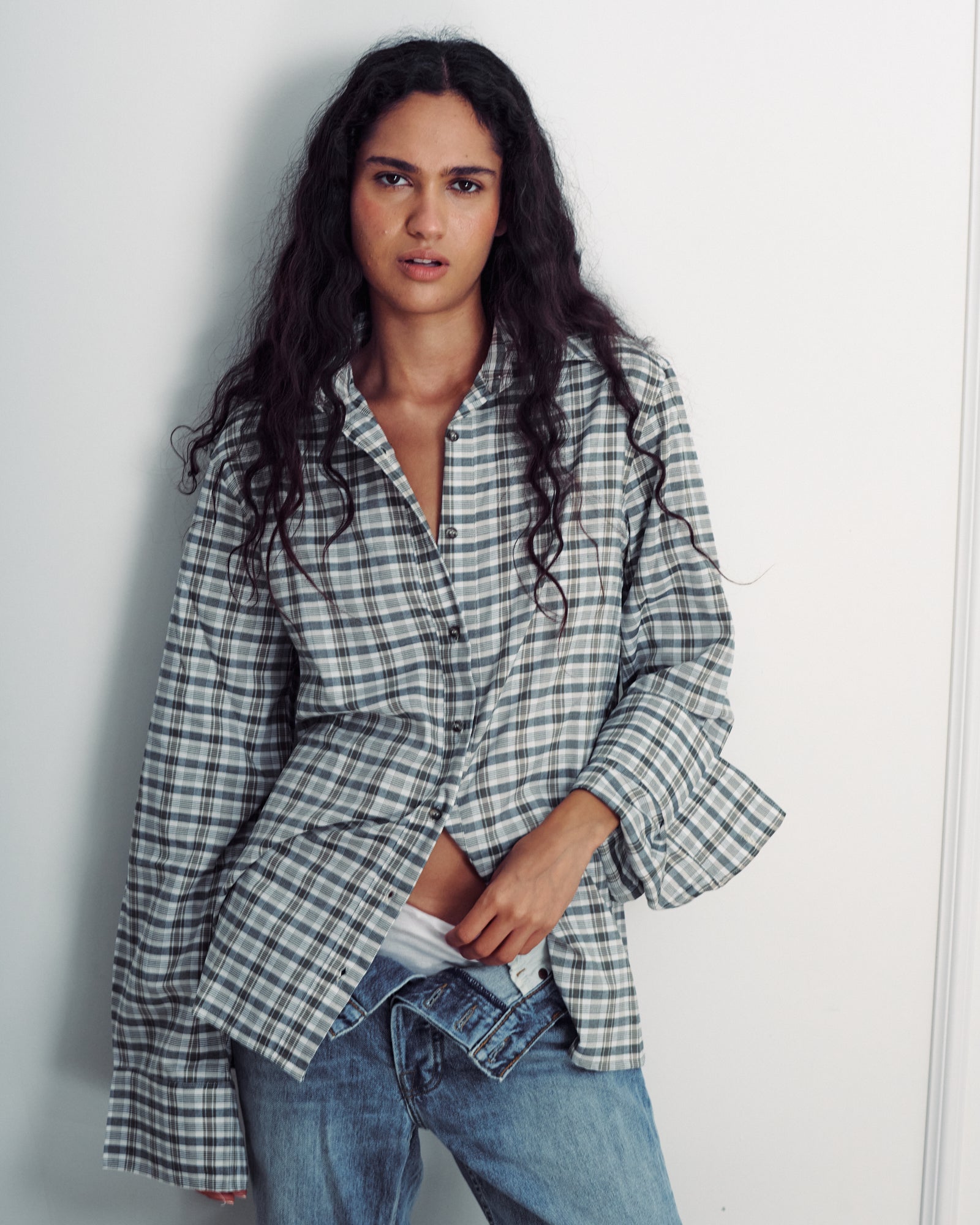 RALPH TOP MULTI GREY