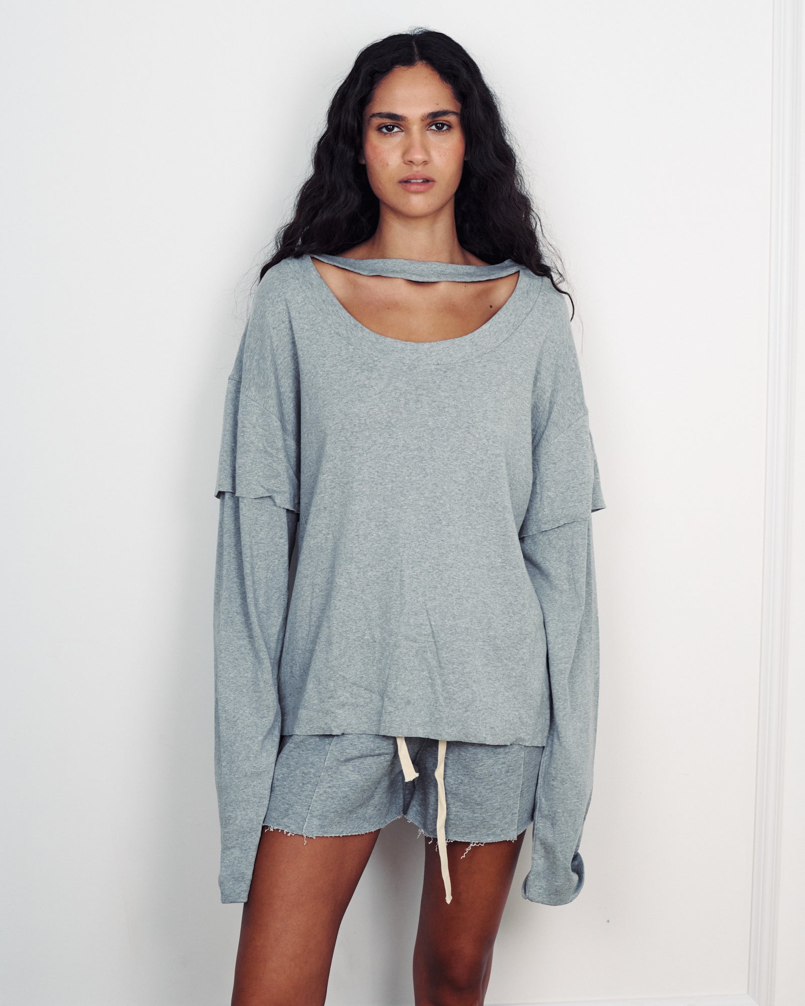 RICHEE AMERICAN GREY TOP