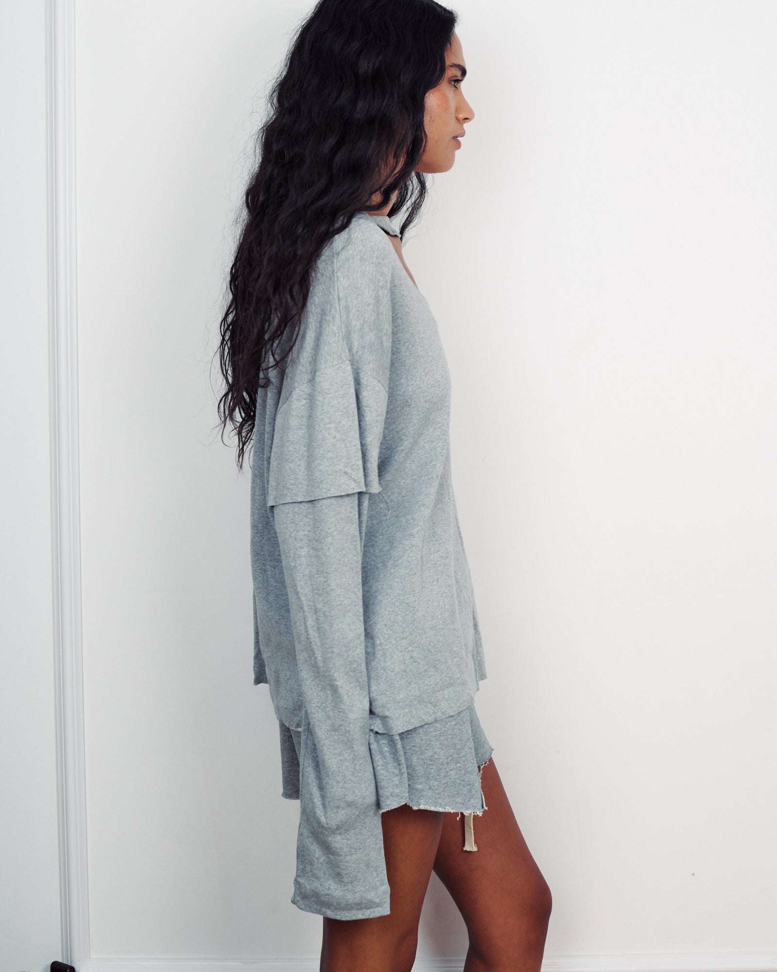 RICHEE AMERICAN GREY TOP