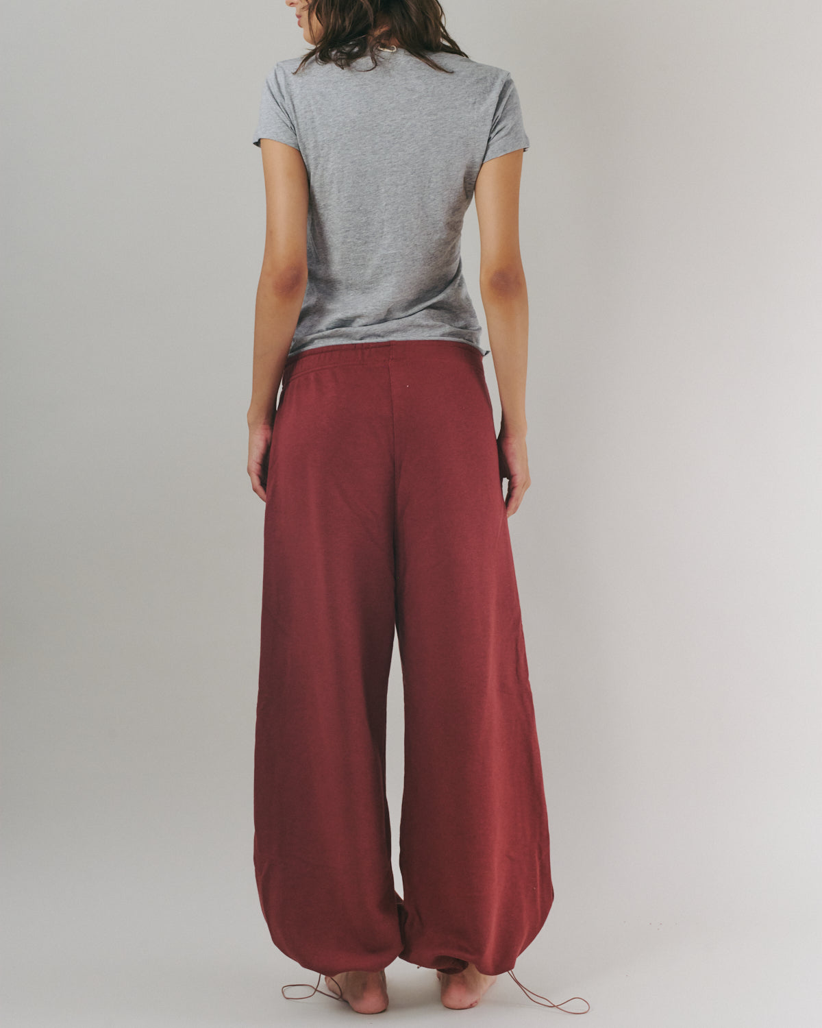 MATAN PANTS BURGUNDY