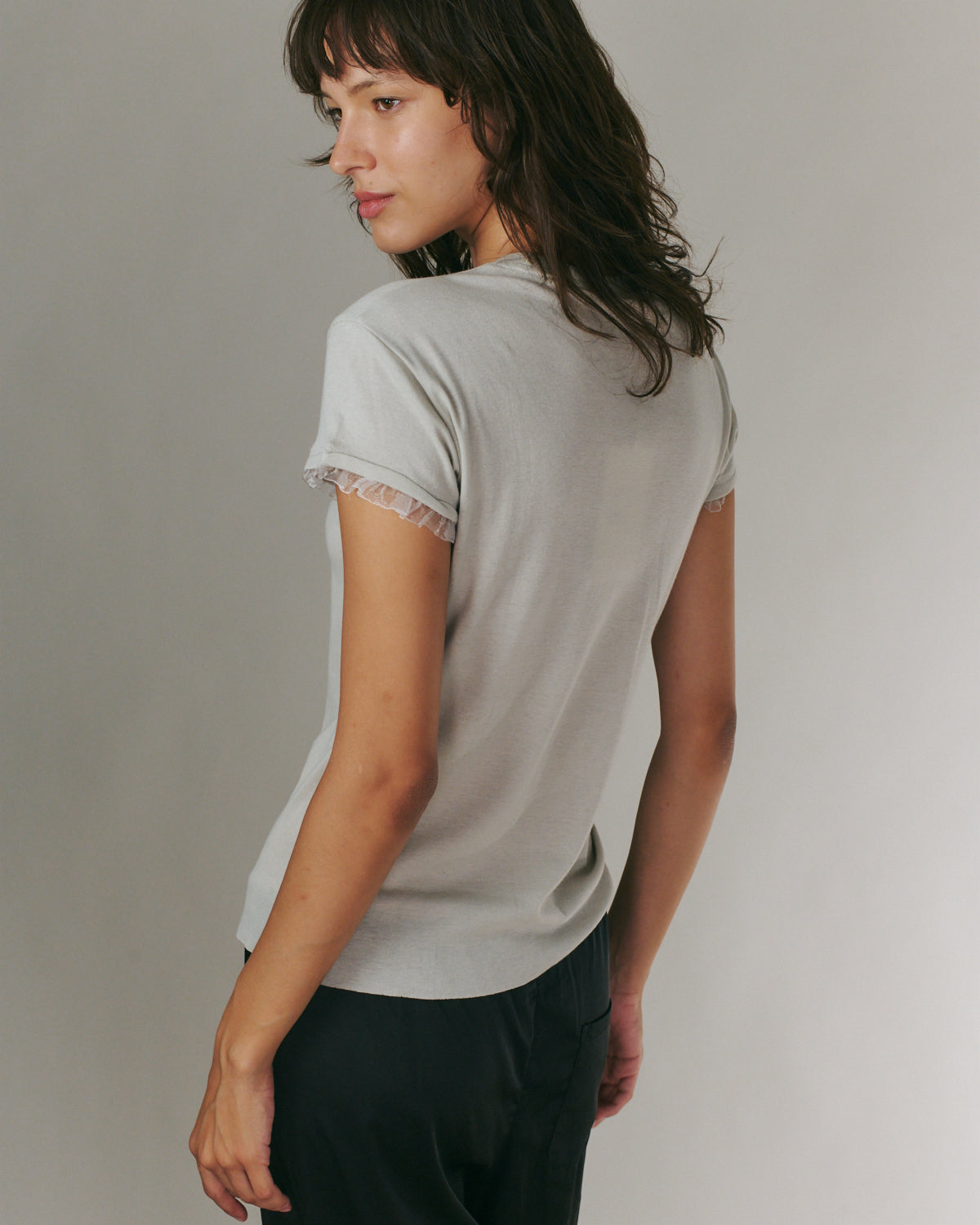 POLY T SHIRT STONE
