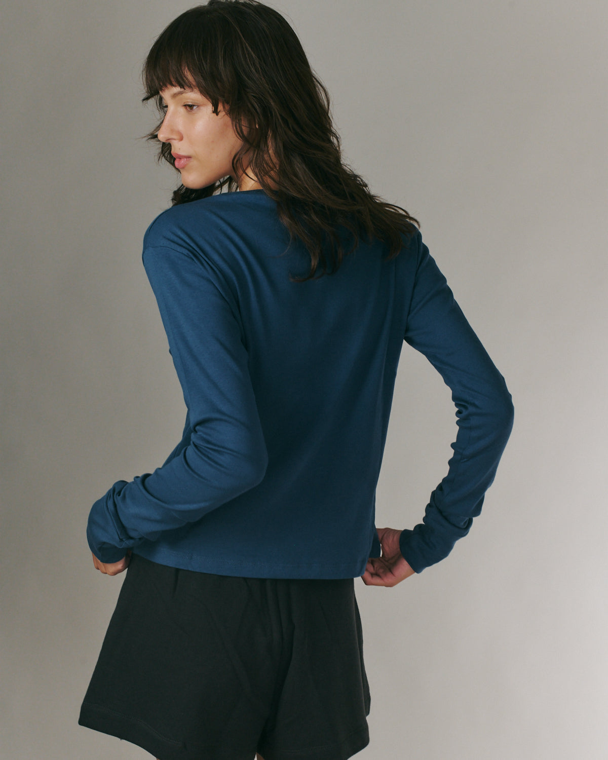 ROXY TEE DARK TEAL
