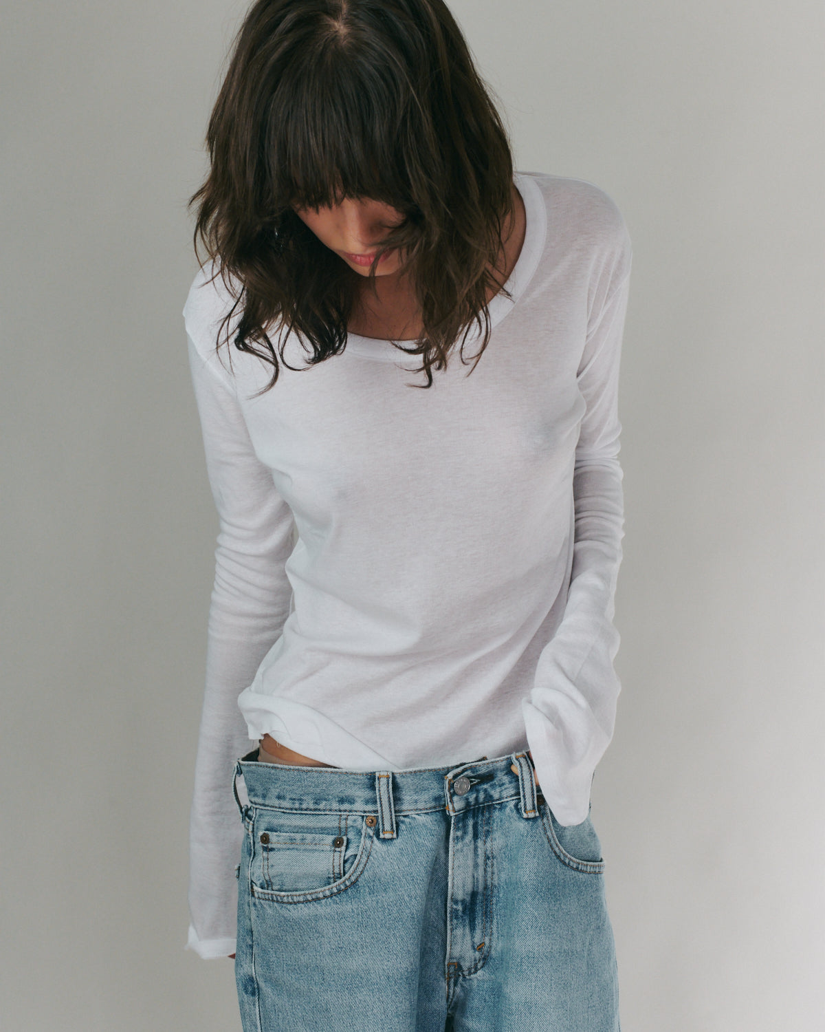 EDEN LONG SLEEVE WHITE