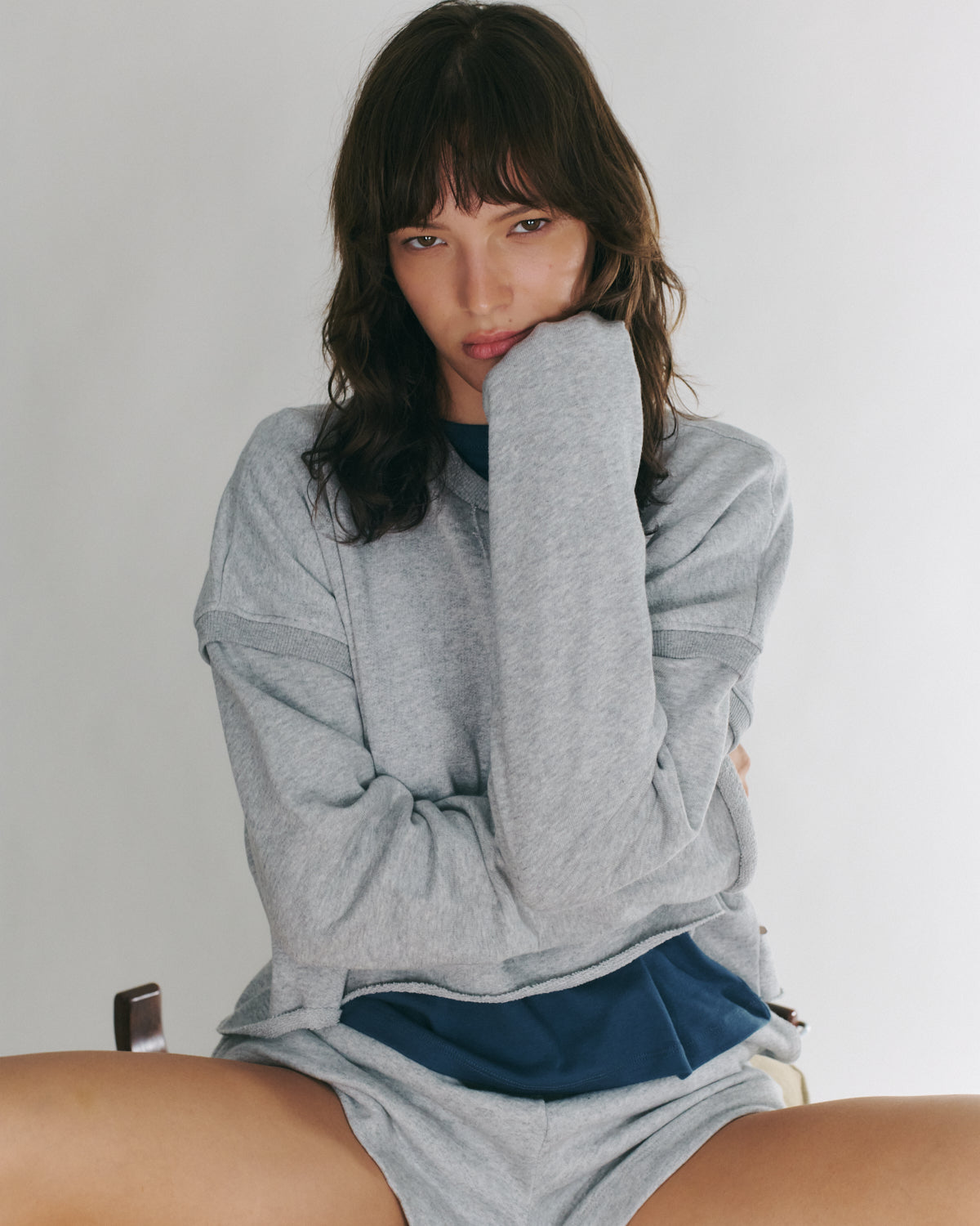 OFER TOP AMERICAN GREY