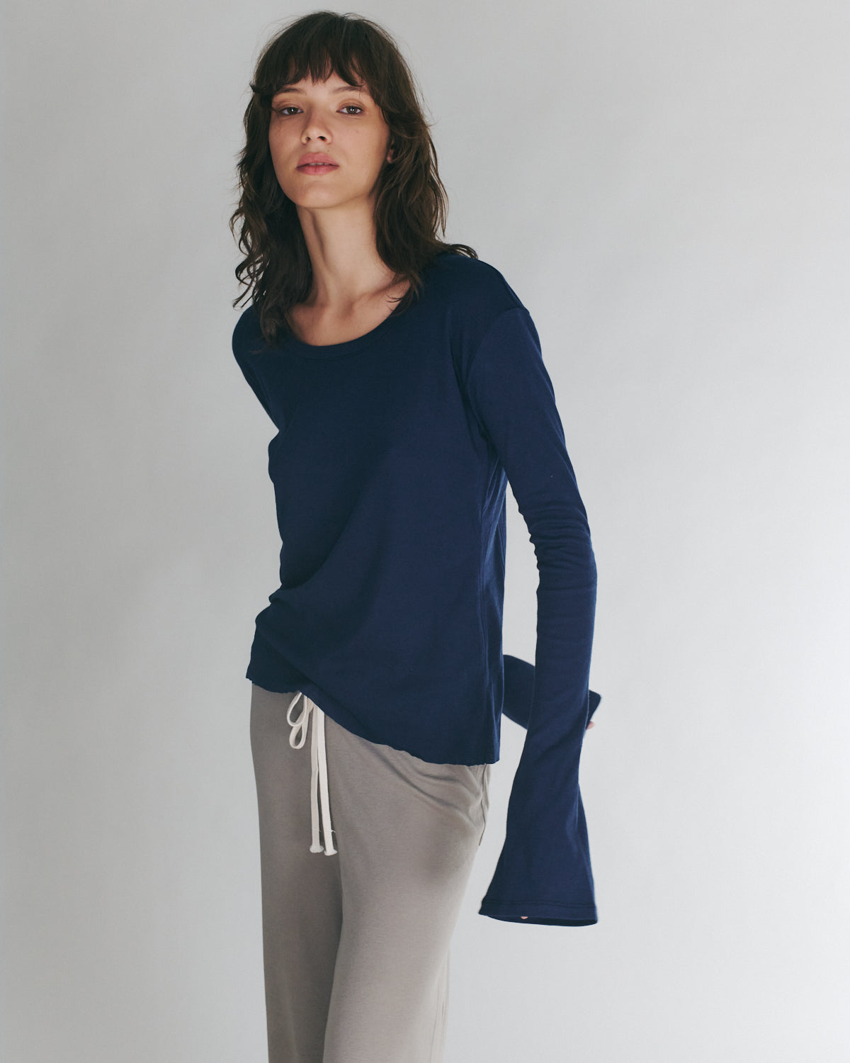 EDEN LONG SLEEVE NAVY