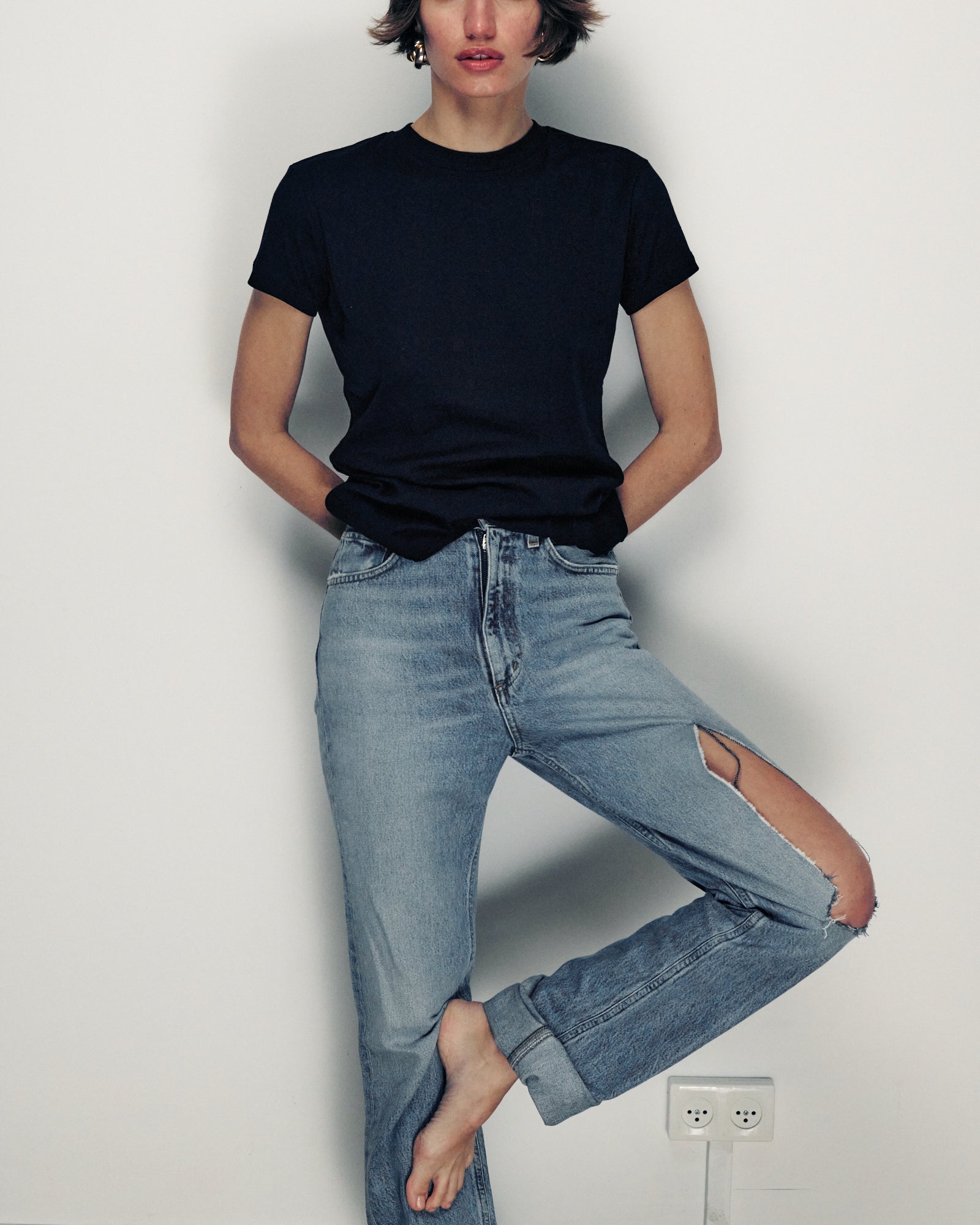 JULIE TEE BLACK