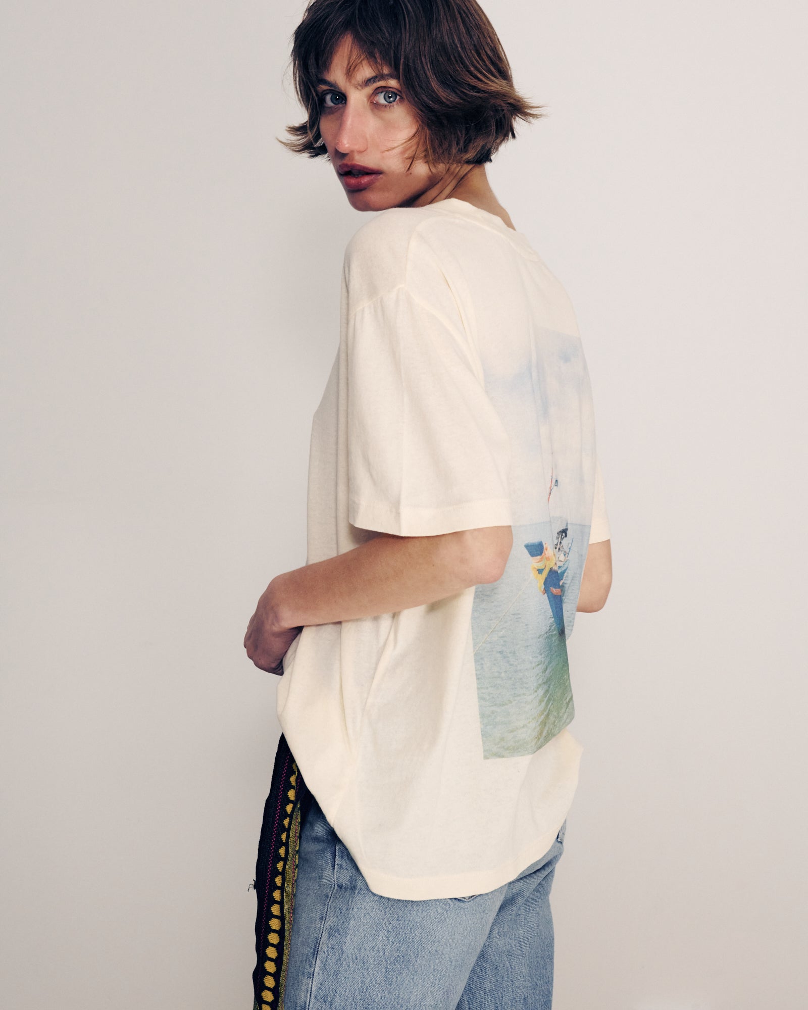 DAN PRINTED SHIRT BUTTER