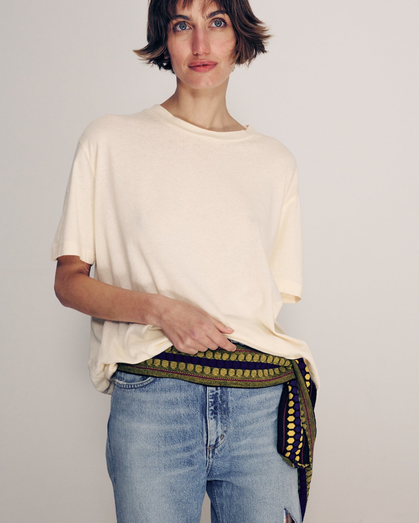 DAN PRINTED SHIRT BUTTER