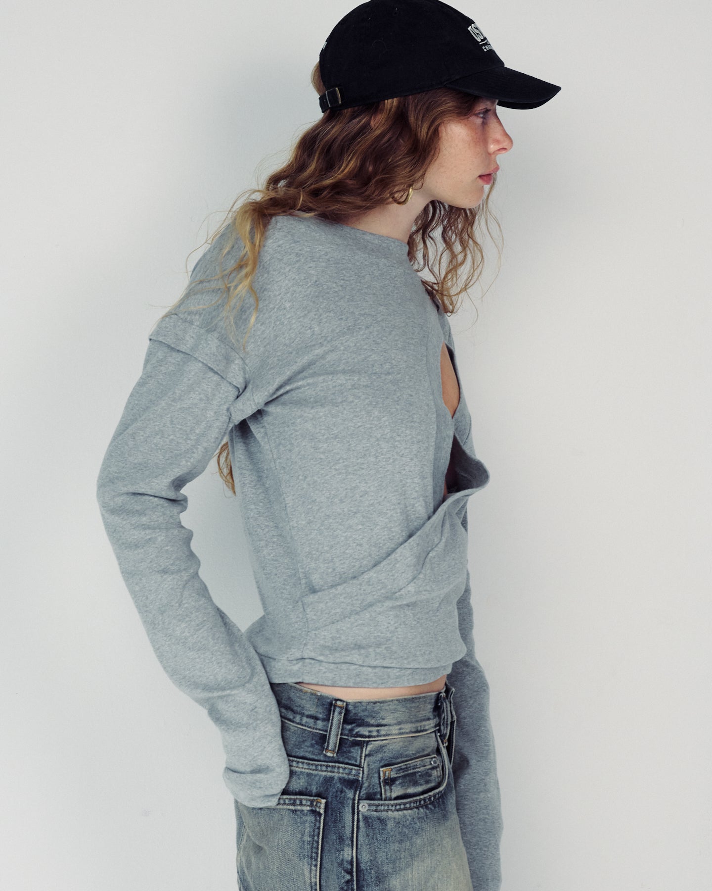 ISABEL AMERICAN GREY TOP