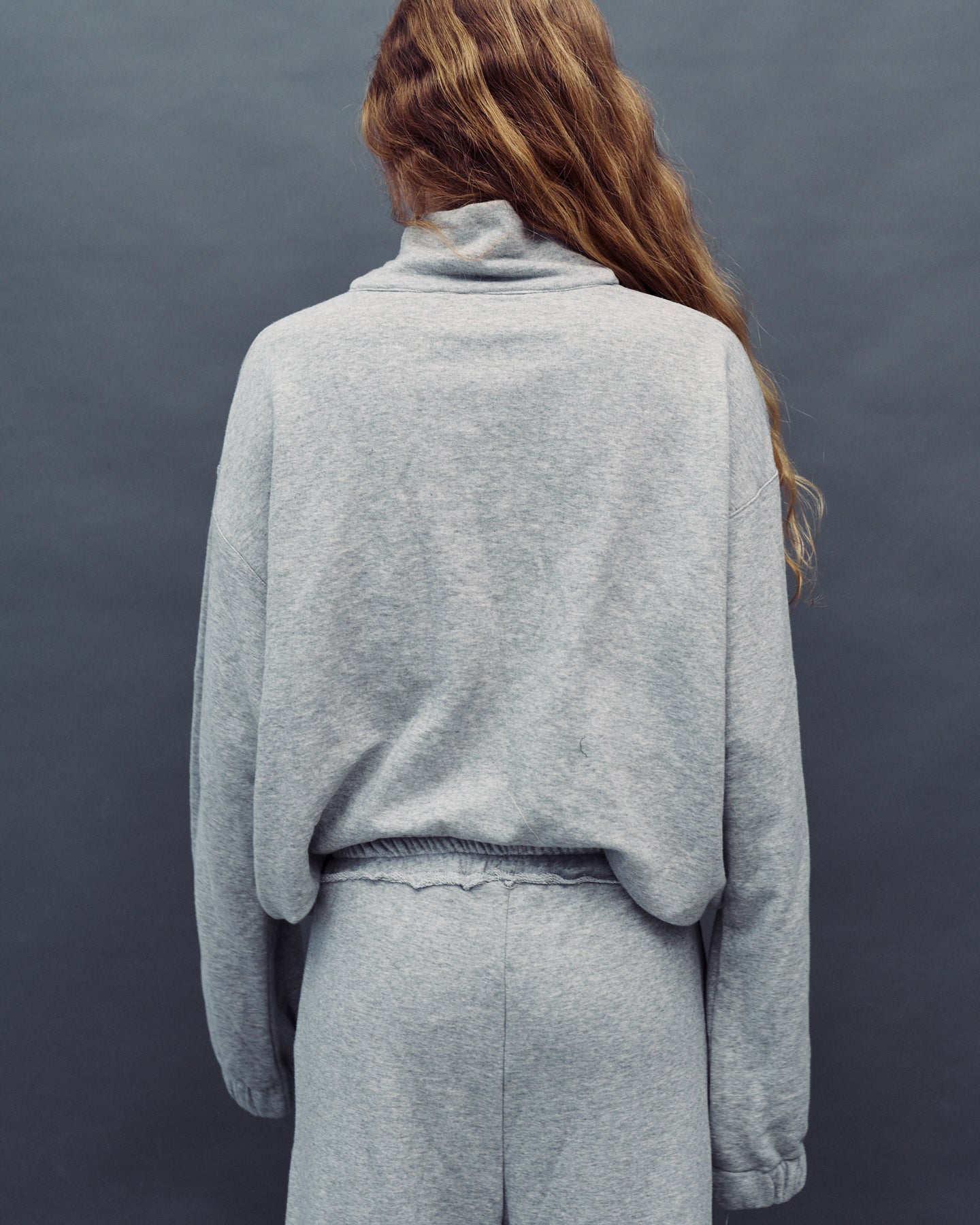 ADAM AMERICAN GREY HOODIE