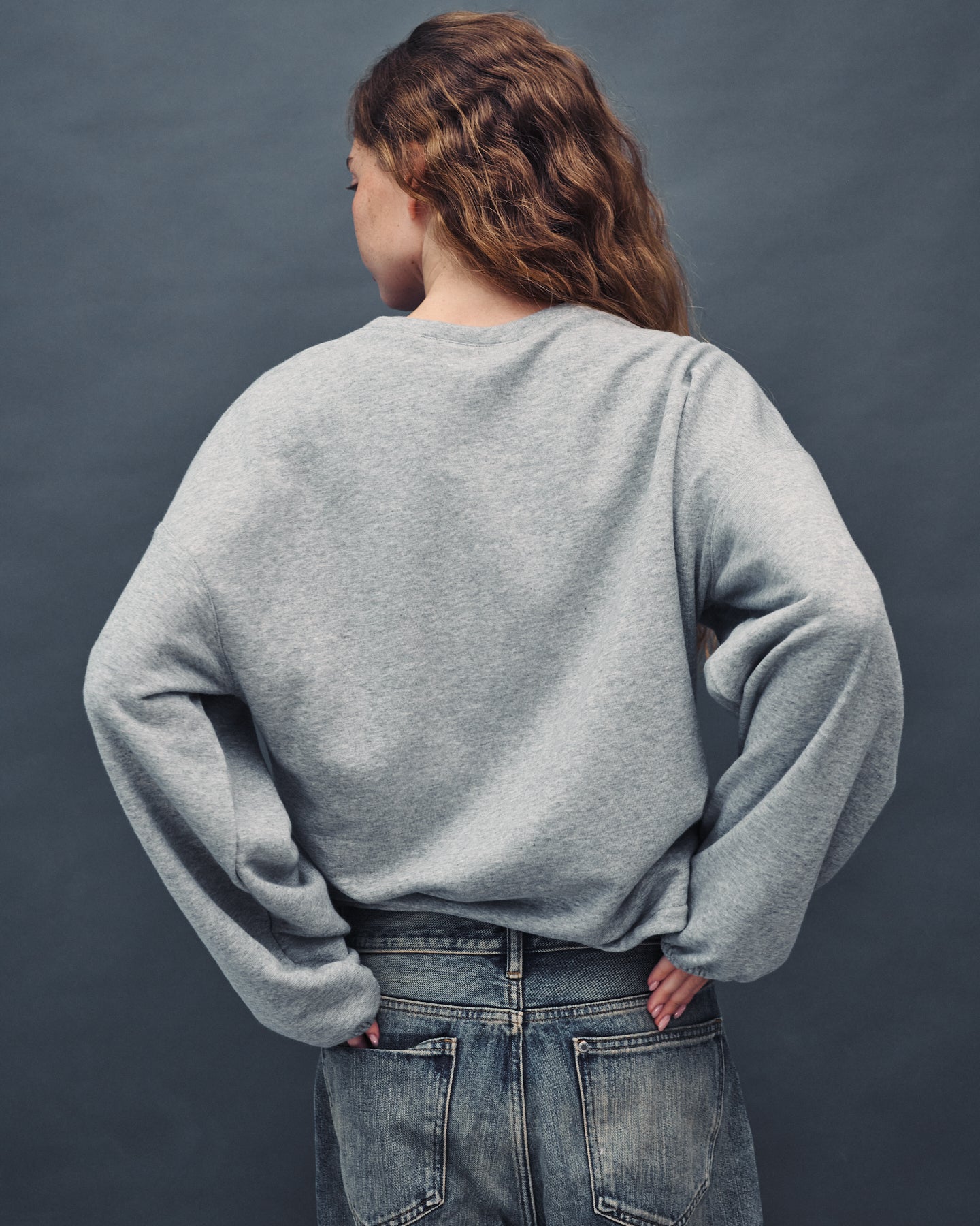 BROOCK AMERICAN GREY HOODIE