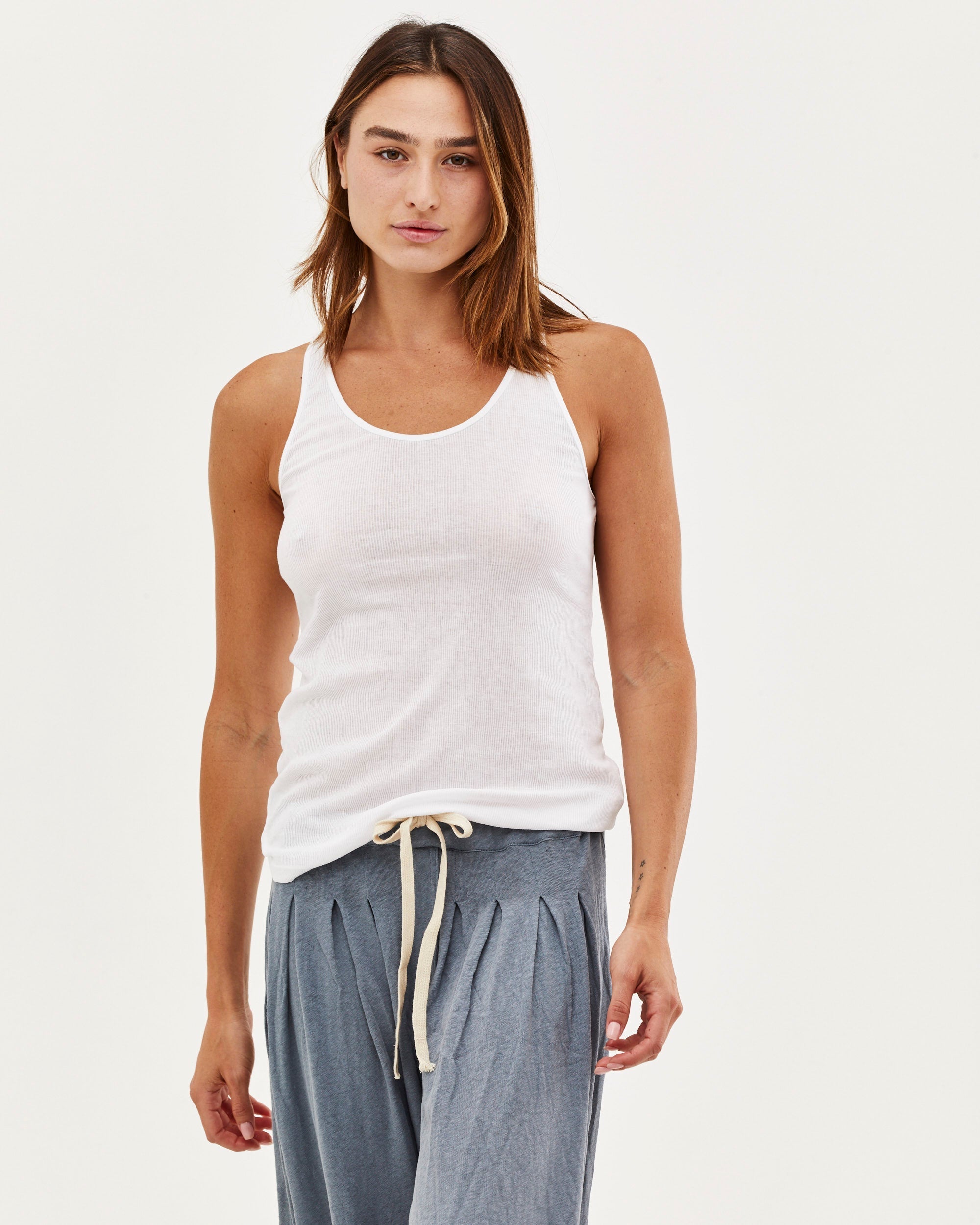 LOREN TANK WHITE