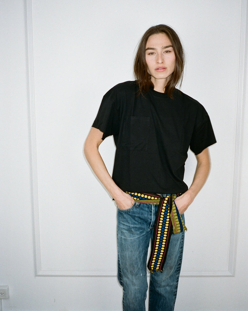 ALICIA SHORT SLEEVES BLACK
