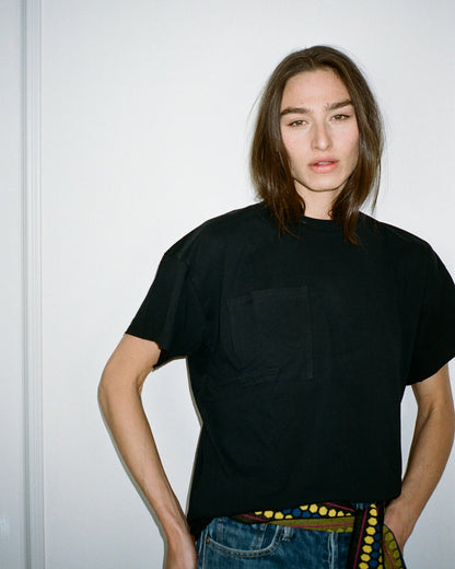 ALICIA SHORT SLEEVES BLACK