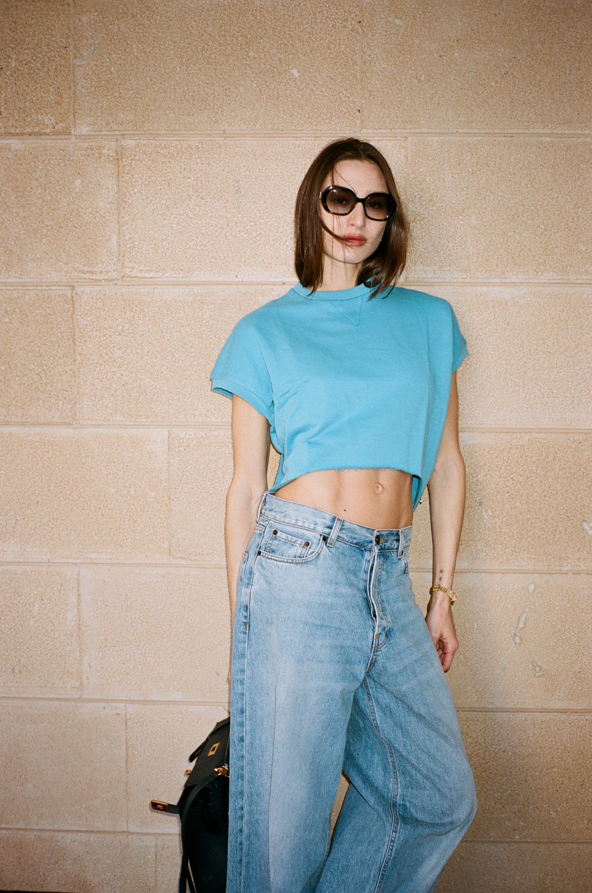 ROZA TOP BLUE