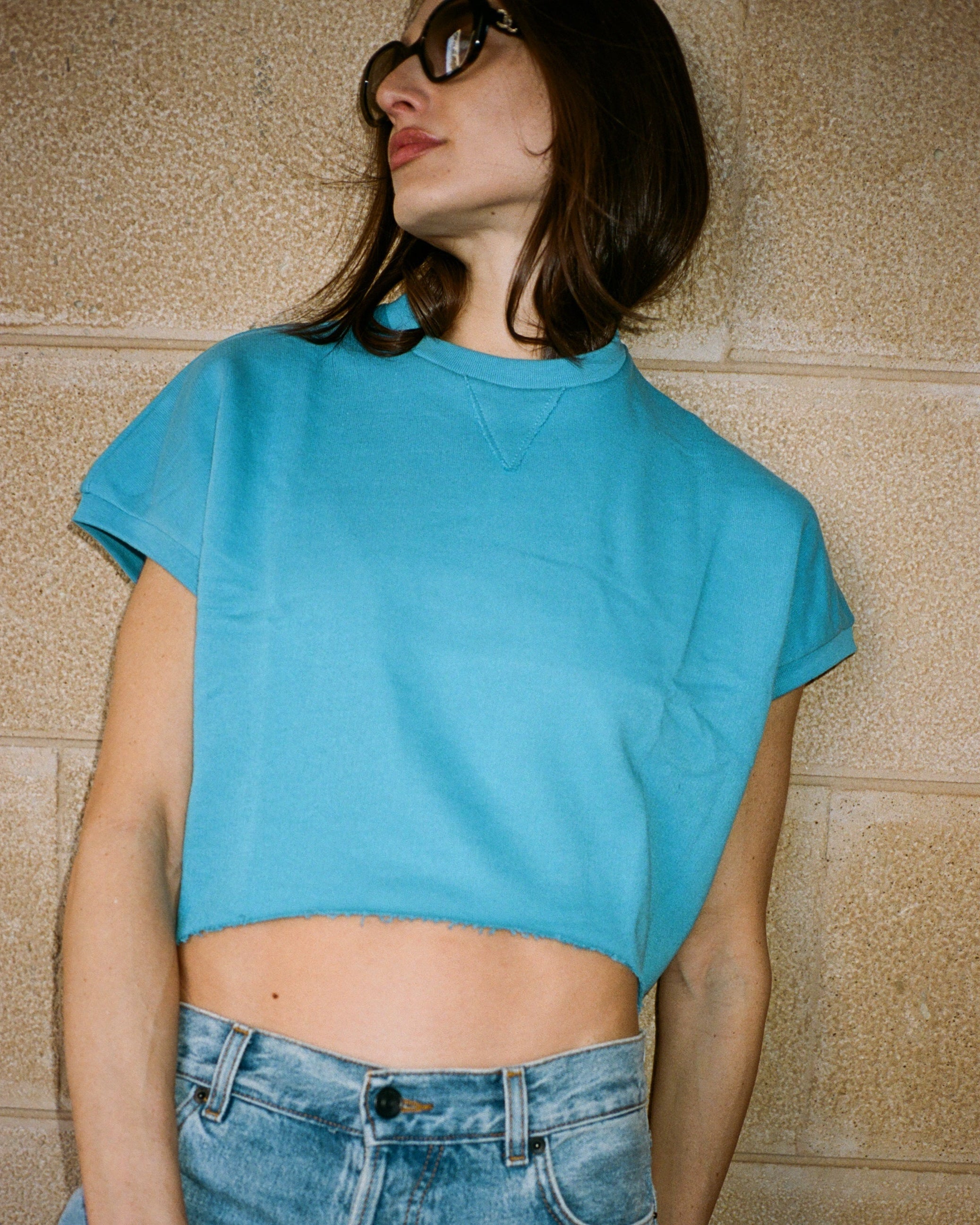 ROZA TOP BLUE
