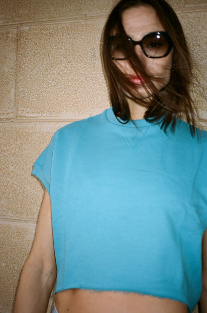 ROZA TOP BLUE