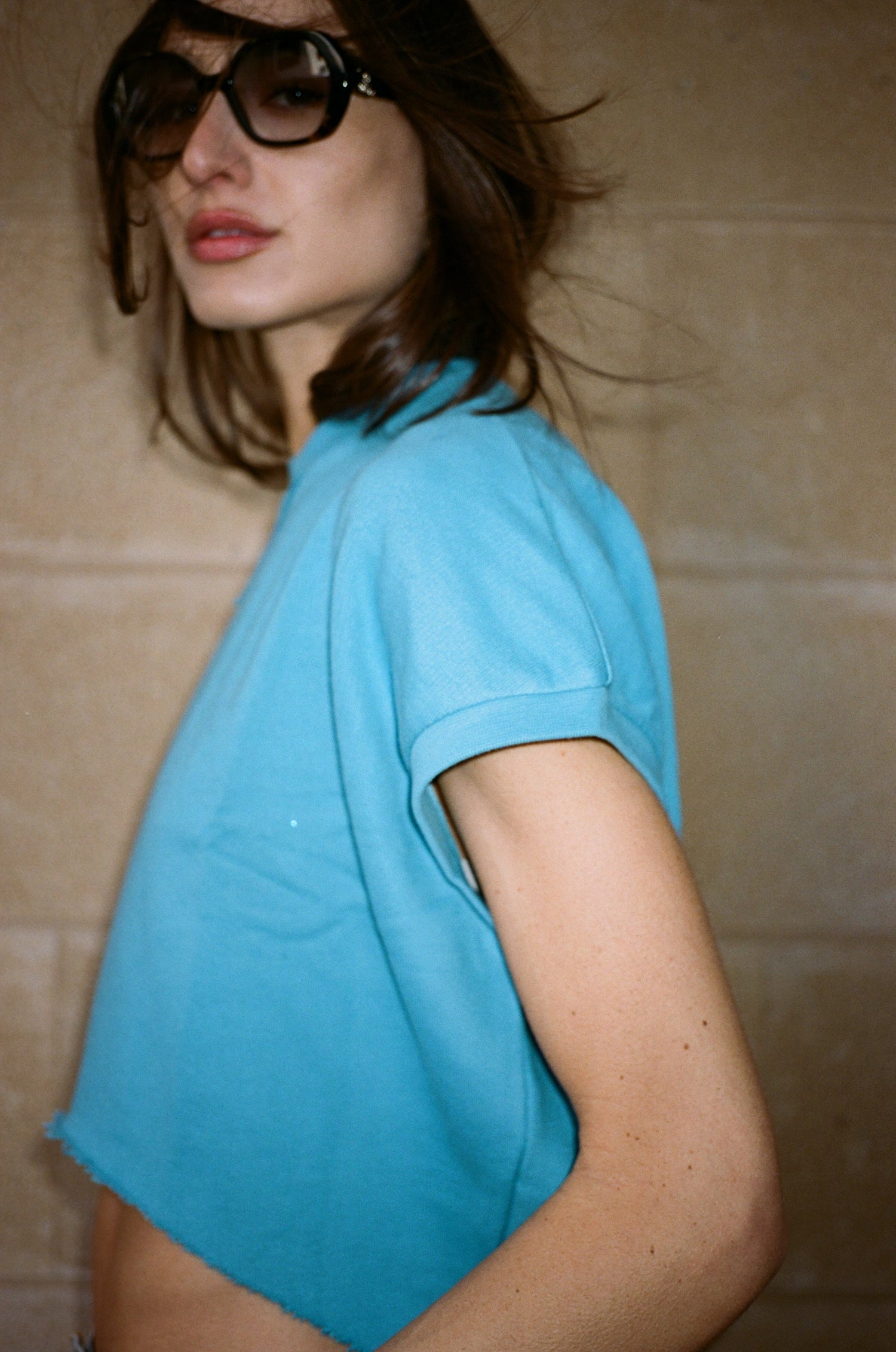 ROZA TOP BLUE