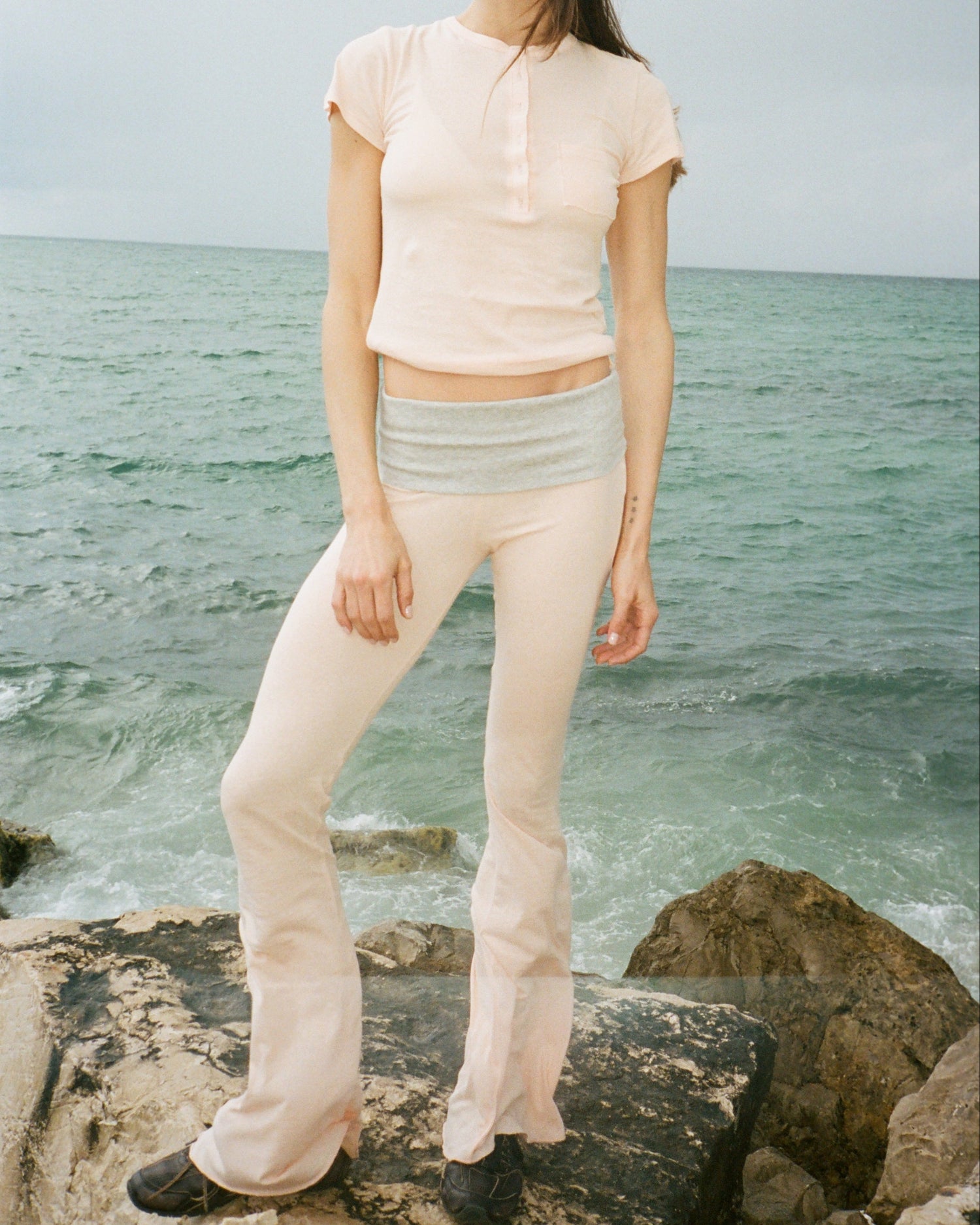 DENON PANTS PEACH