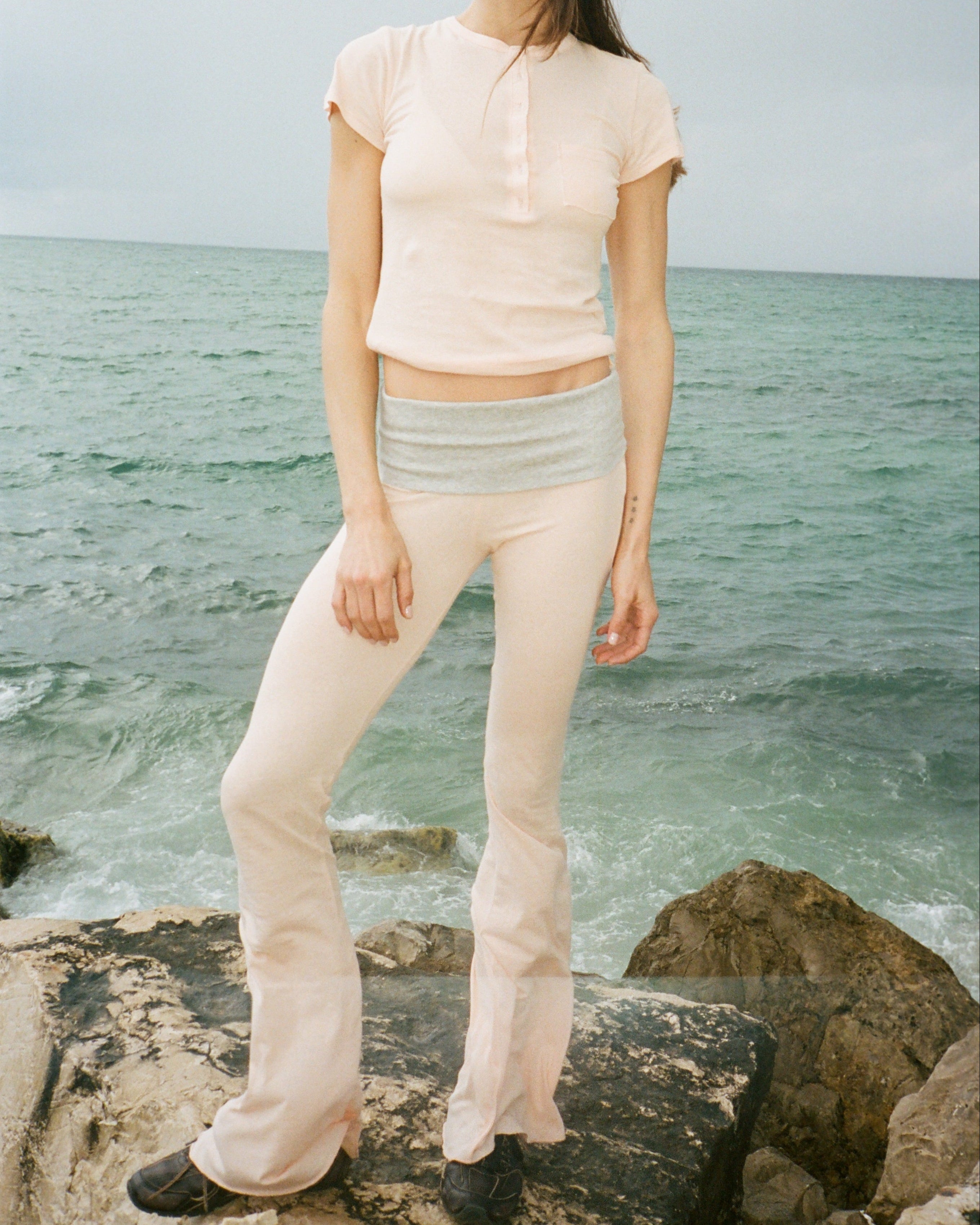 DENON PANTS PEACH