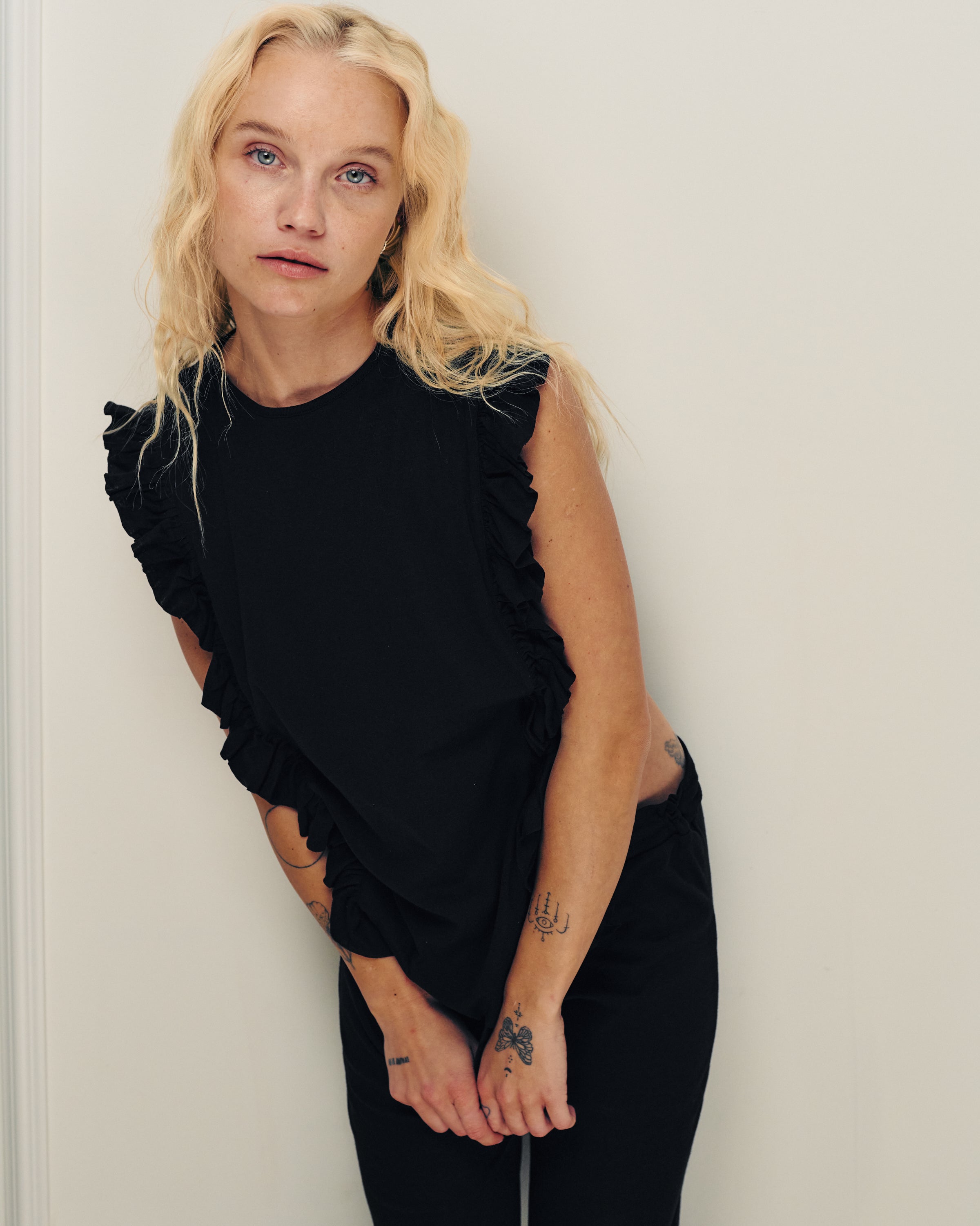 FIFI TOP BLACK