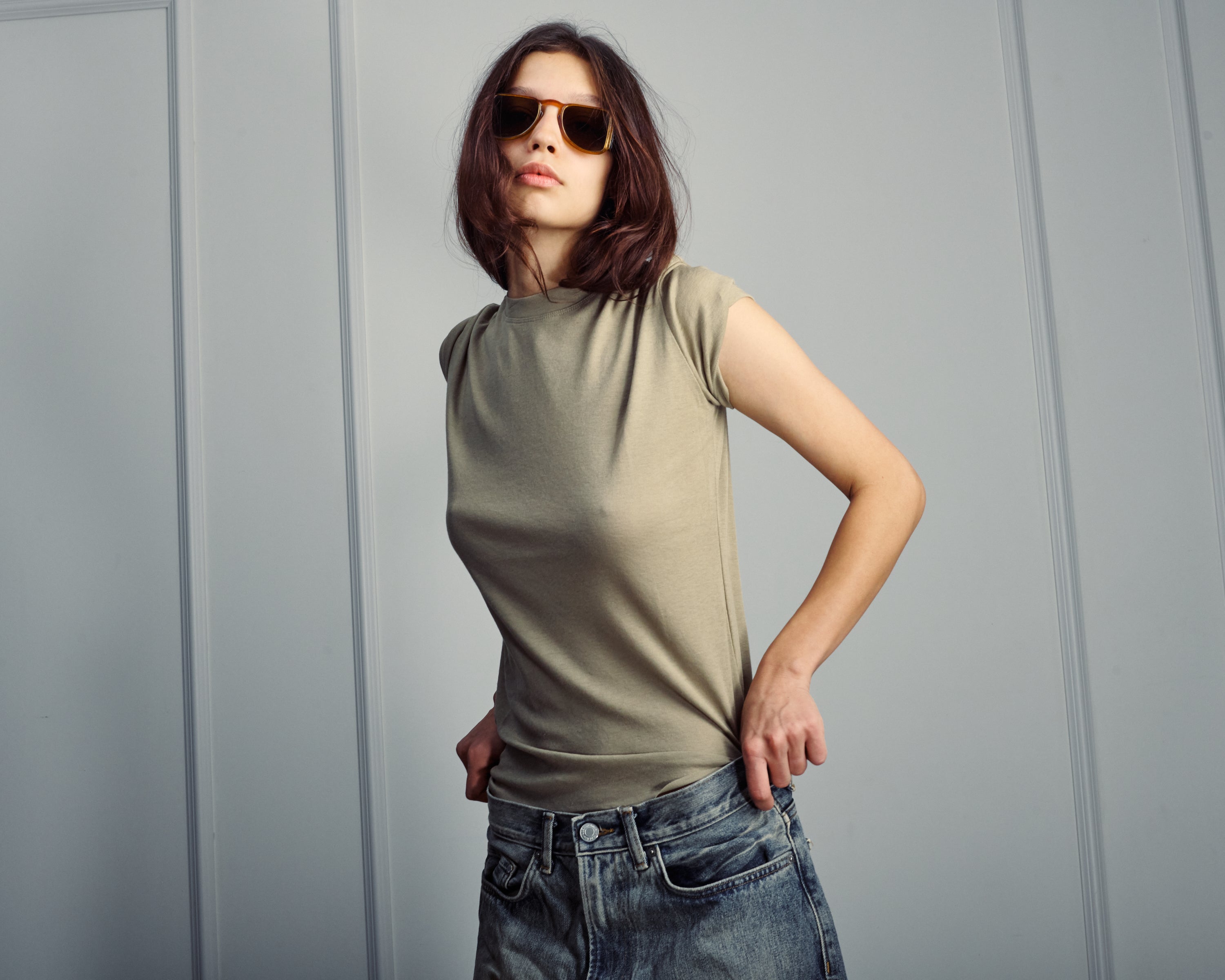 JULIE TEE TAUPE