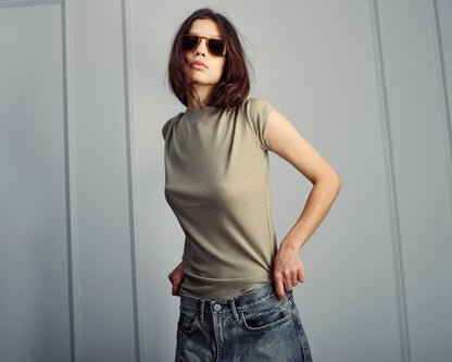 JULIE TEE TAUPE