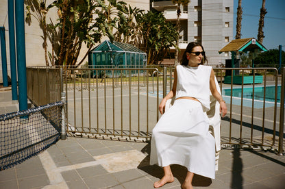 DONNA SKIRT WHITE