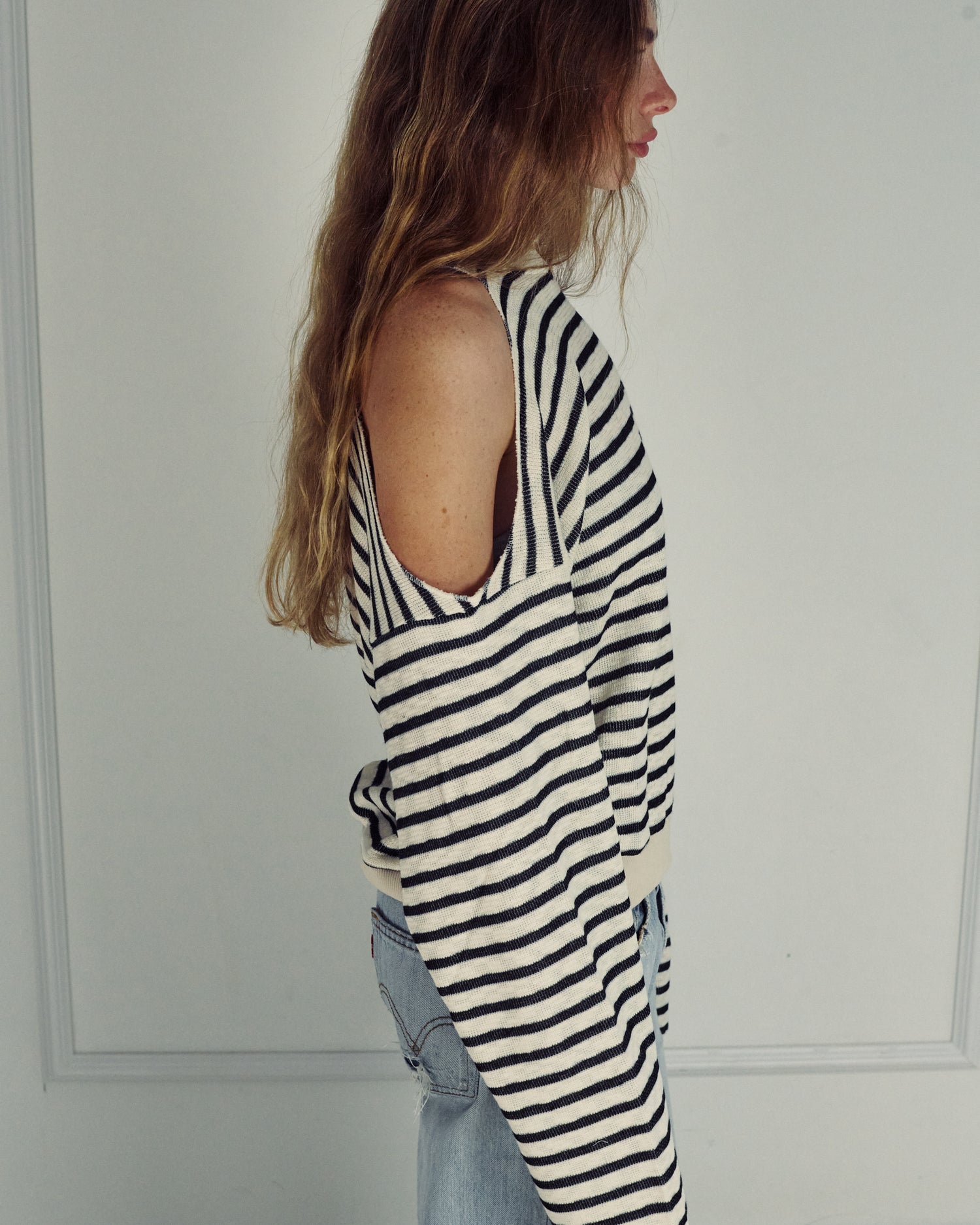 RIMINI BLACK STRIPES TOP