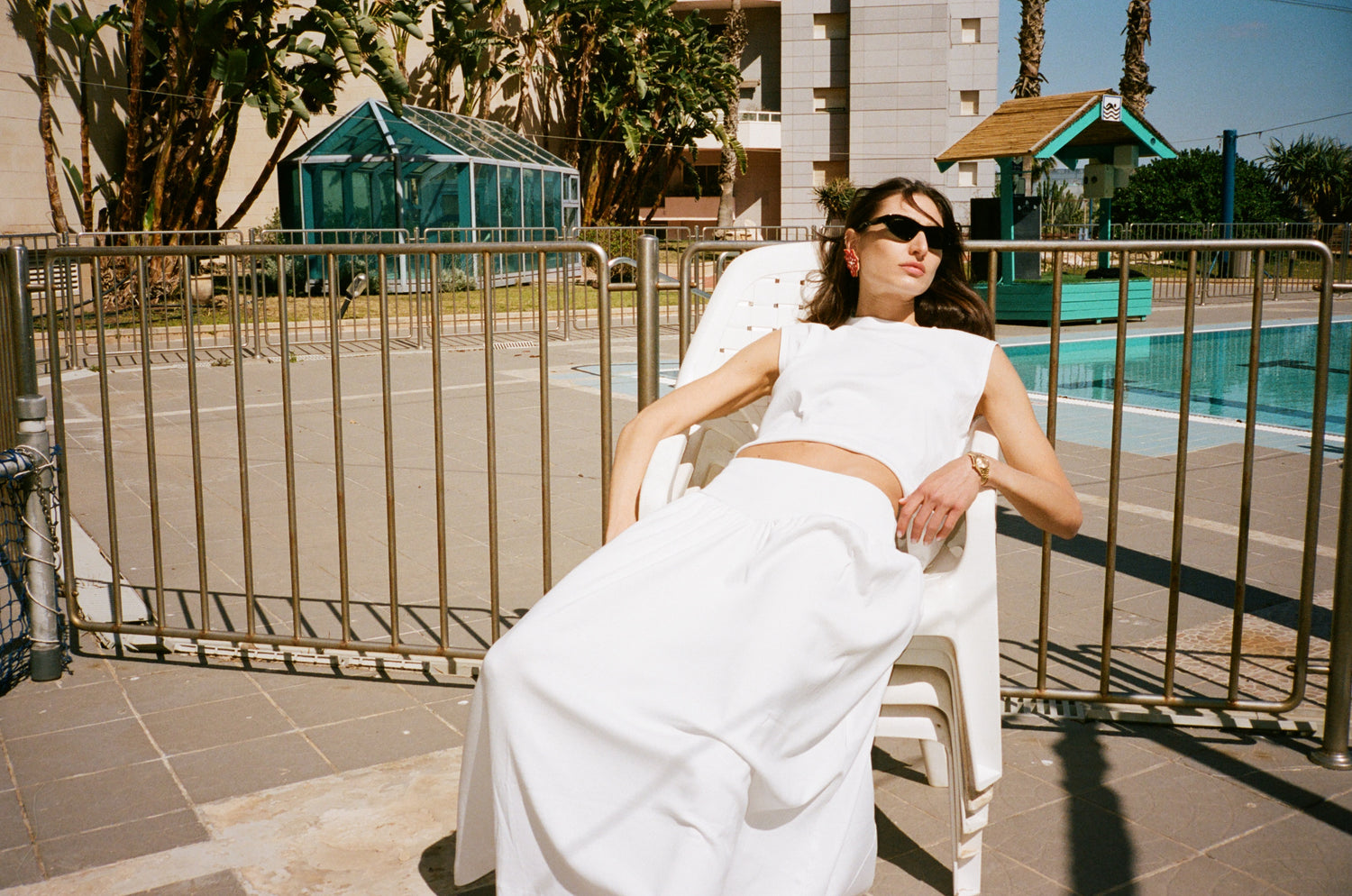 DONNA SKIRT WHITE