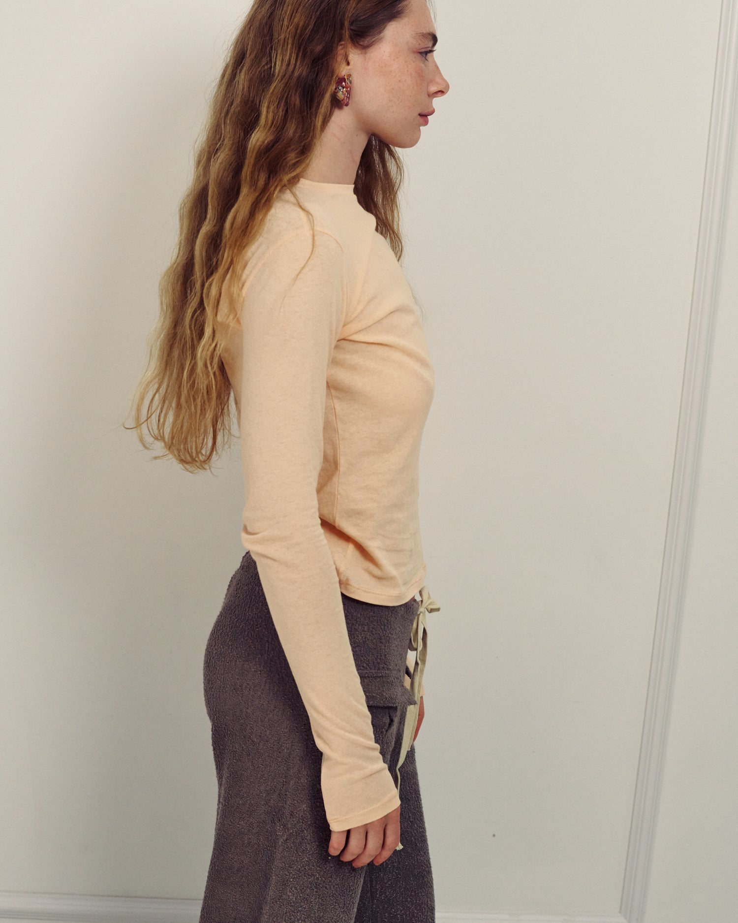 JULIA SWEET PEACH TEE