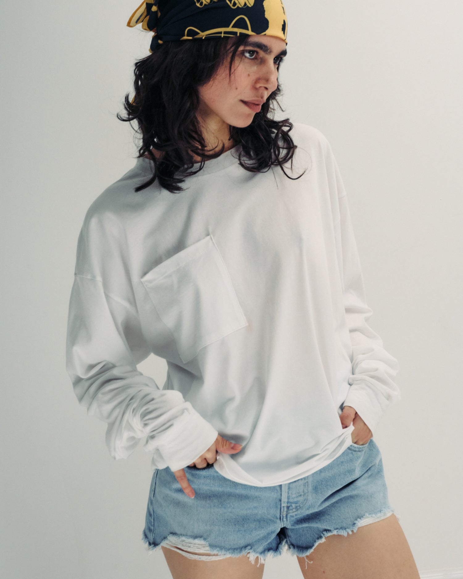 ALICE WHITE LONG SLEEVES