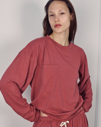 ALICE SMOKY ROSE LONG SLEEVES