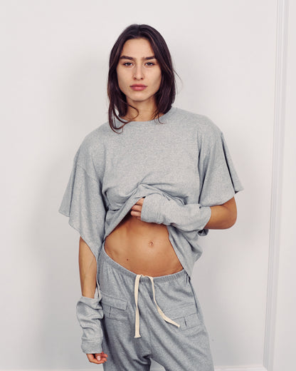 LUCA GREY TOP