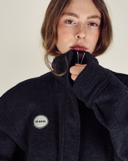 STEFF BLACK STRIPES JACKET