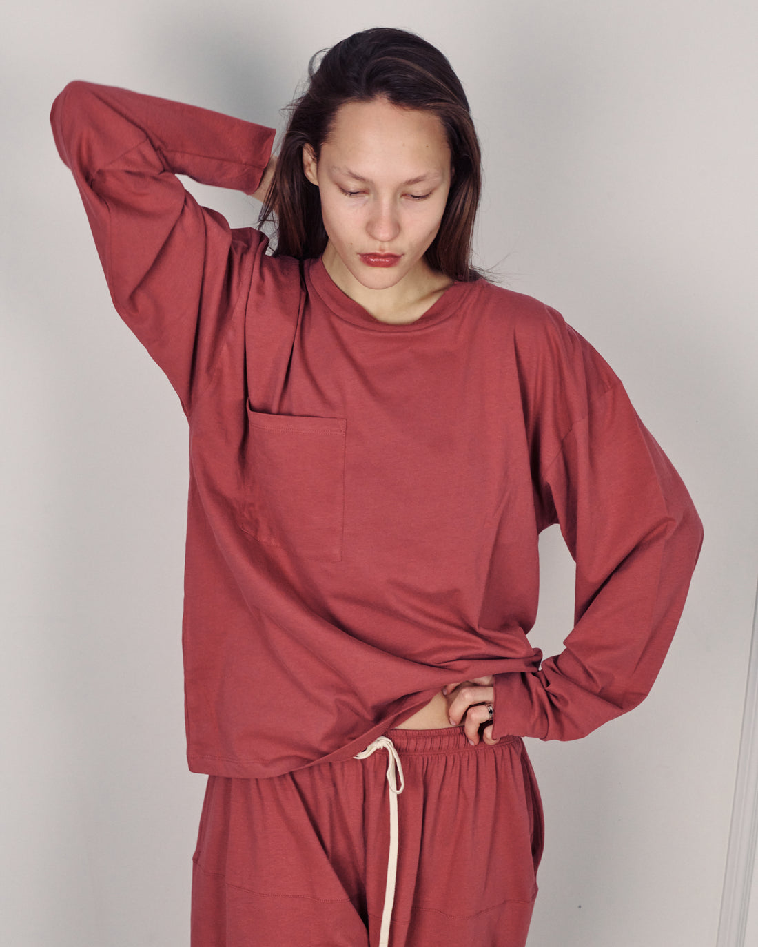 ALICE SMOKY ROSE LONG SLEEVES